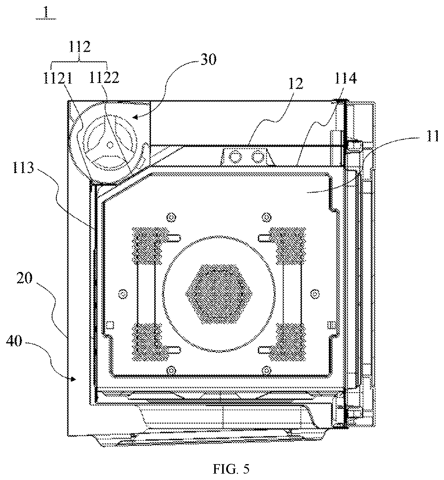 Patent US12305863 Figure 4 – Cooking device