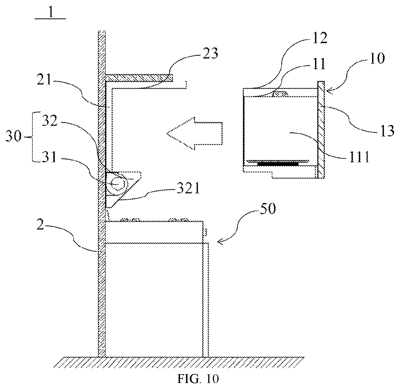 Patent US12305863 Figure 7 – Cooking device
