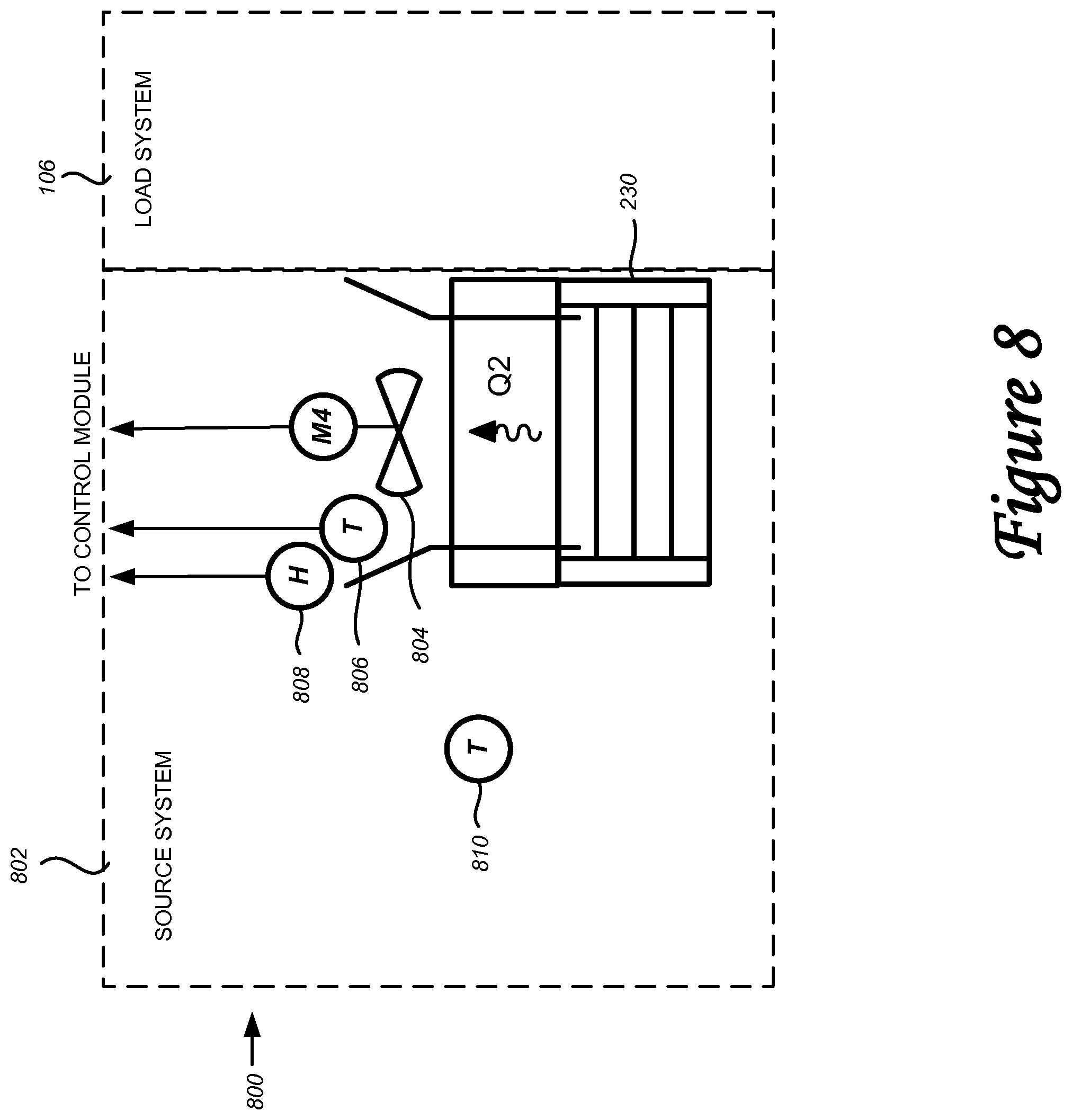 Patent US12305868 Figure 8 – Space conditioning control and monitoring method and system