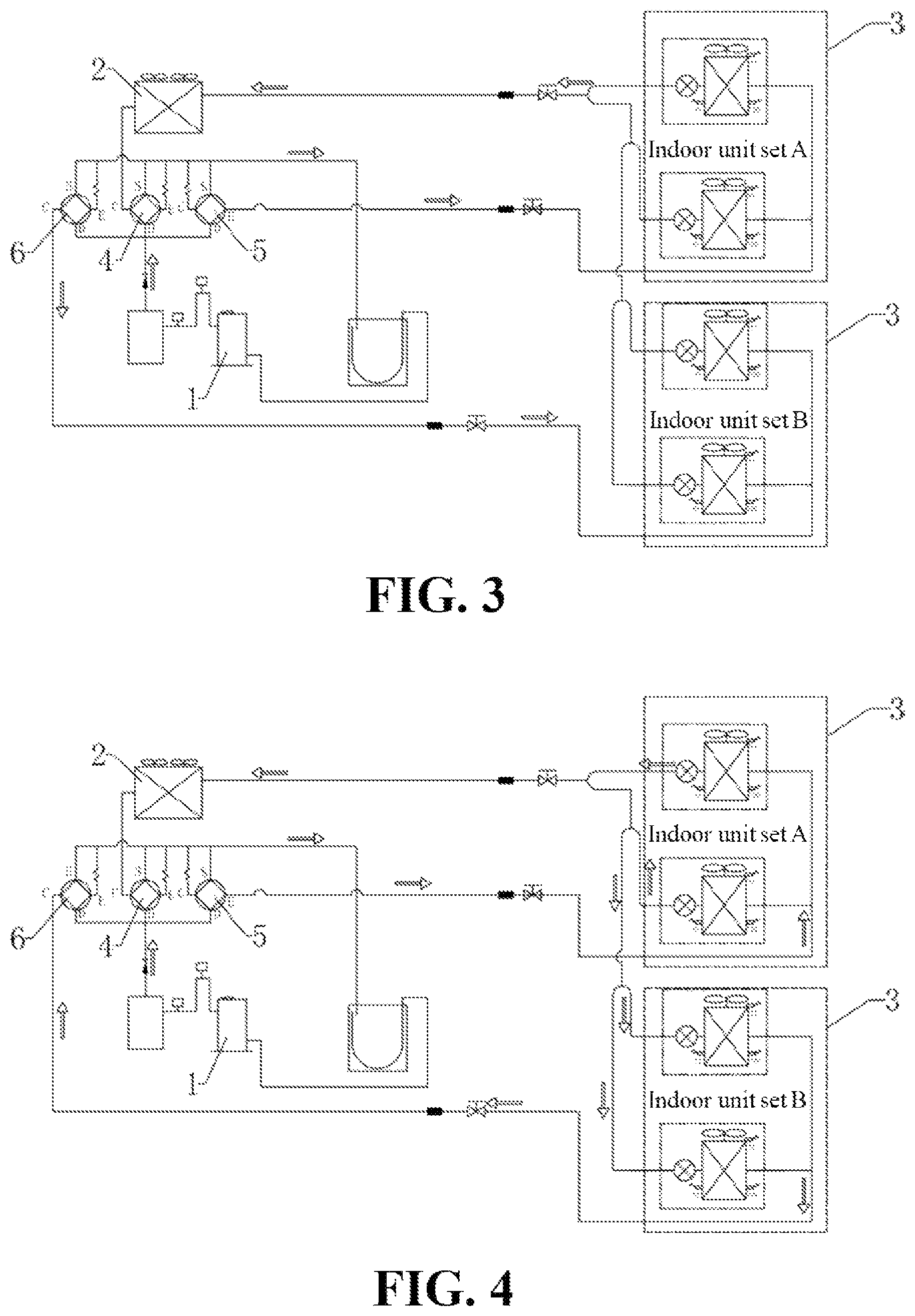 Patent US12305872 Figure 2 – Multi-split system with partitioned control and self-identification control method thereof
