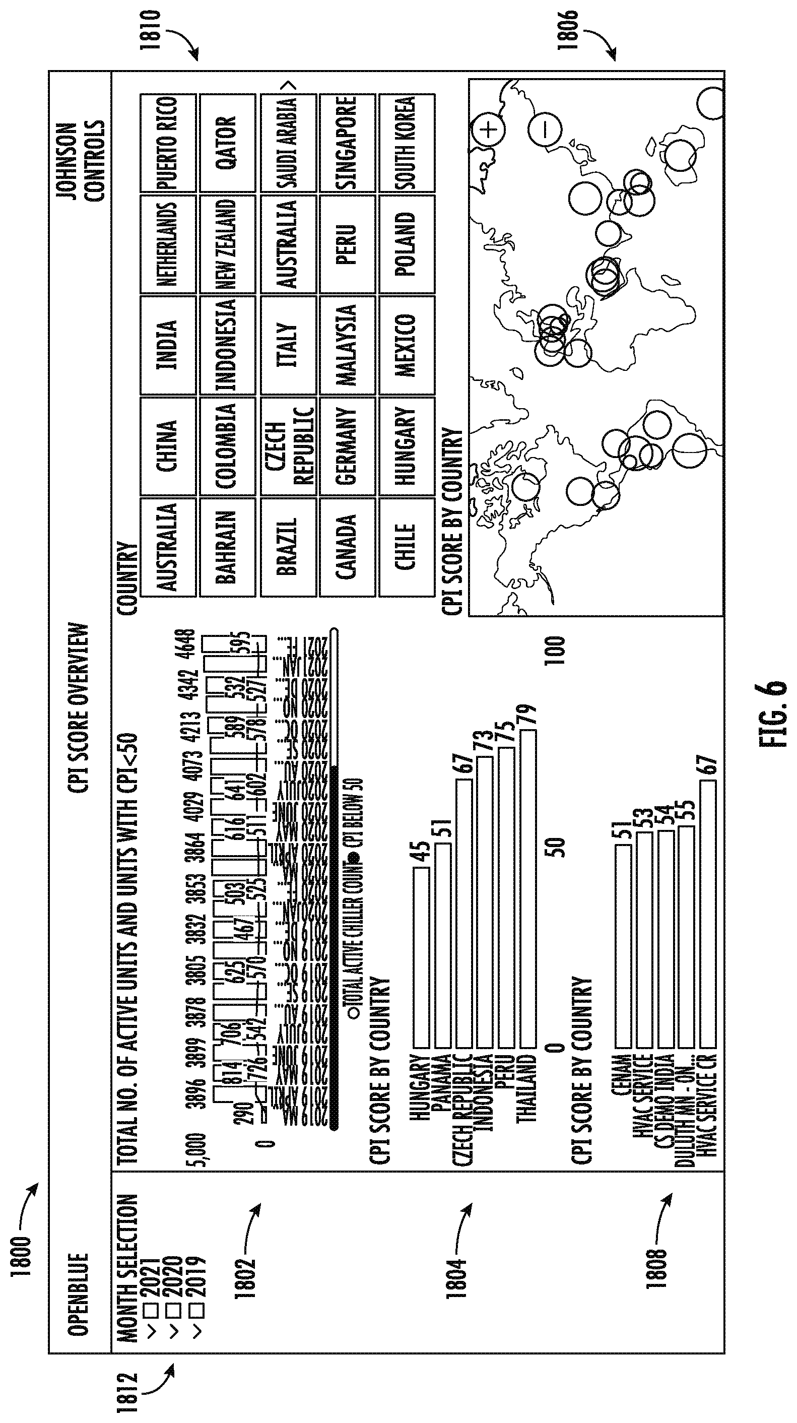 Patent US12305875 Figure 6 – Building automation system with flexible architecture