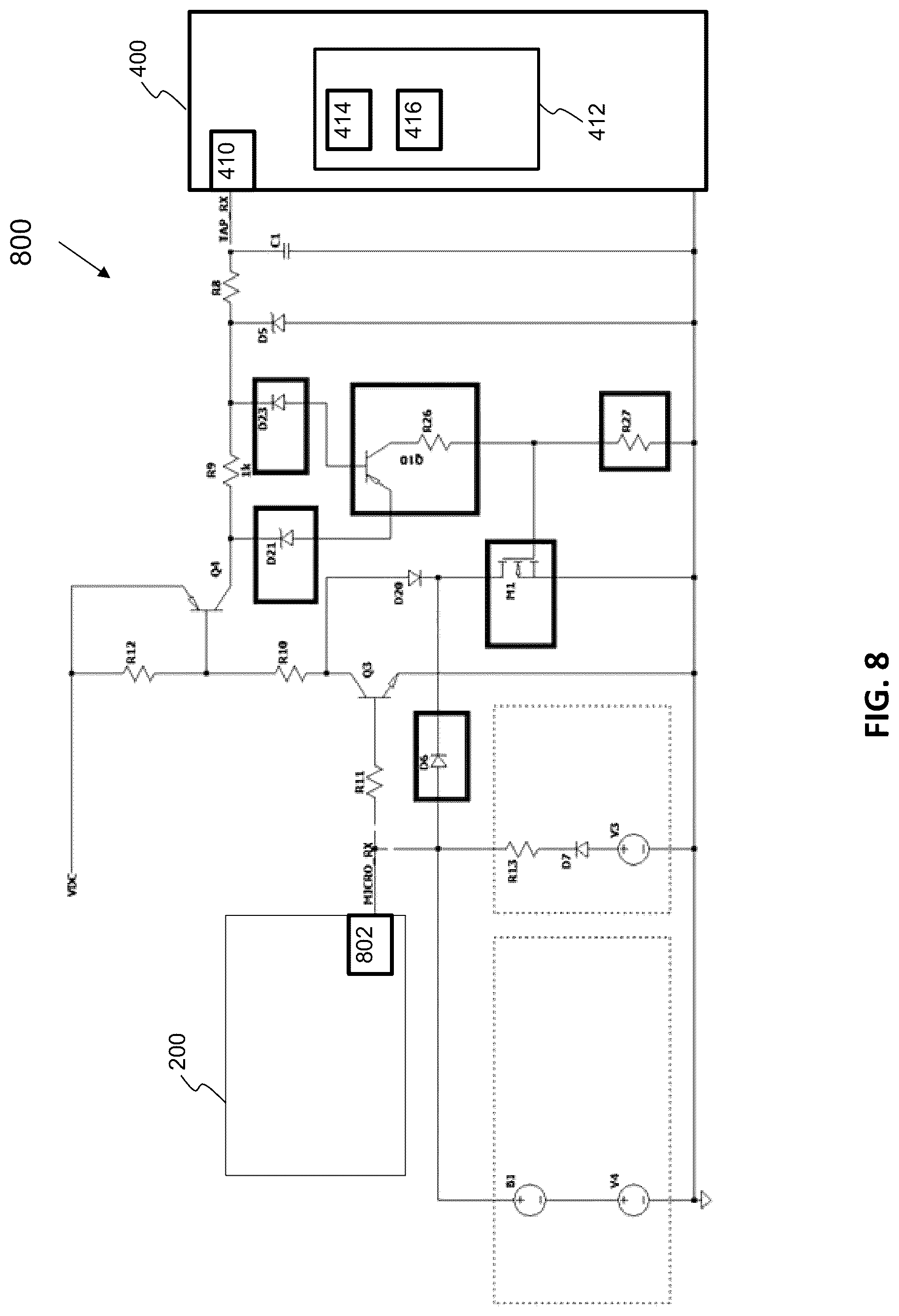 Patent US12305876 Figure 8 – Systems and methods for communication with motors in climate control systems