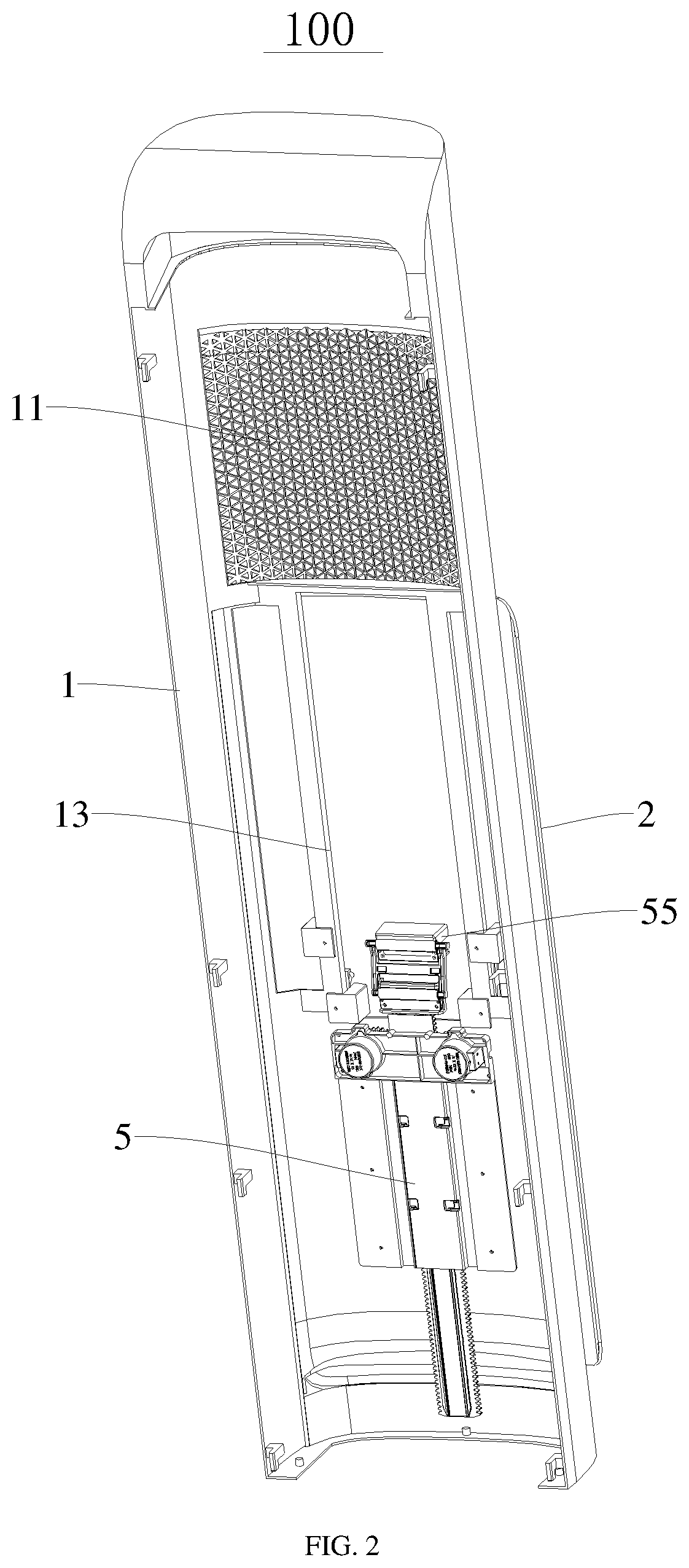 Patent US12305880 Figure 2 – Air conditioner