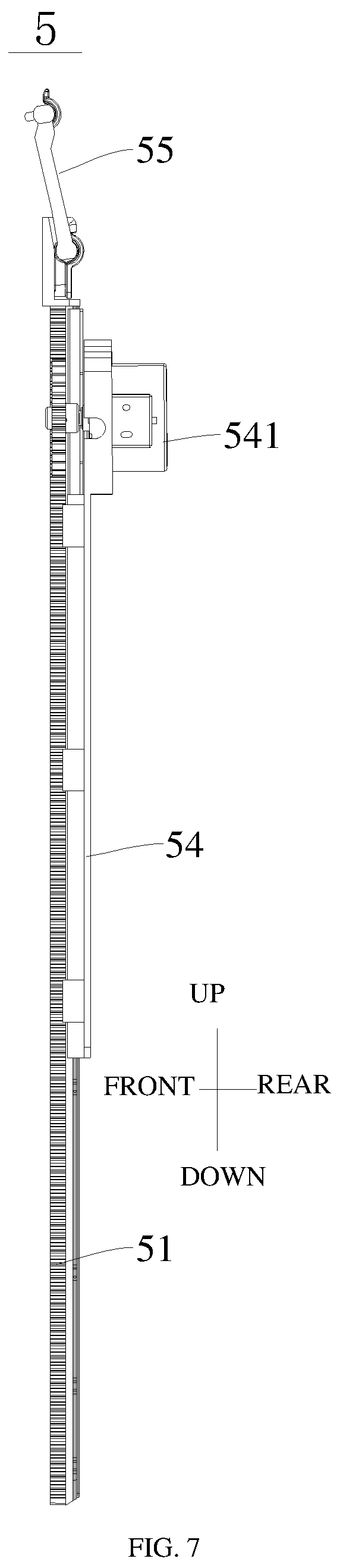 Patent US12305880 Figure 7 – Air conditioner