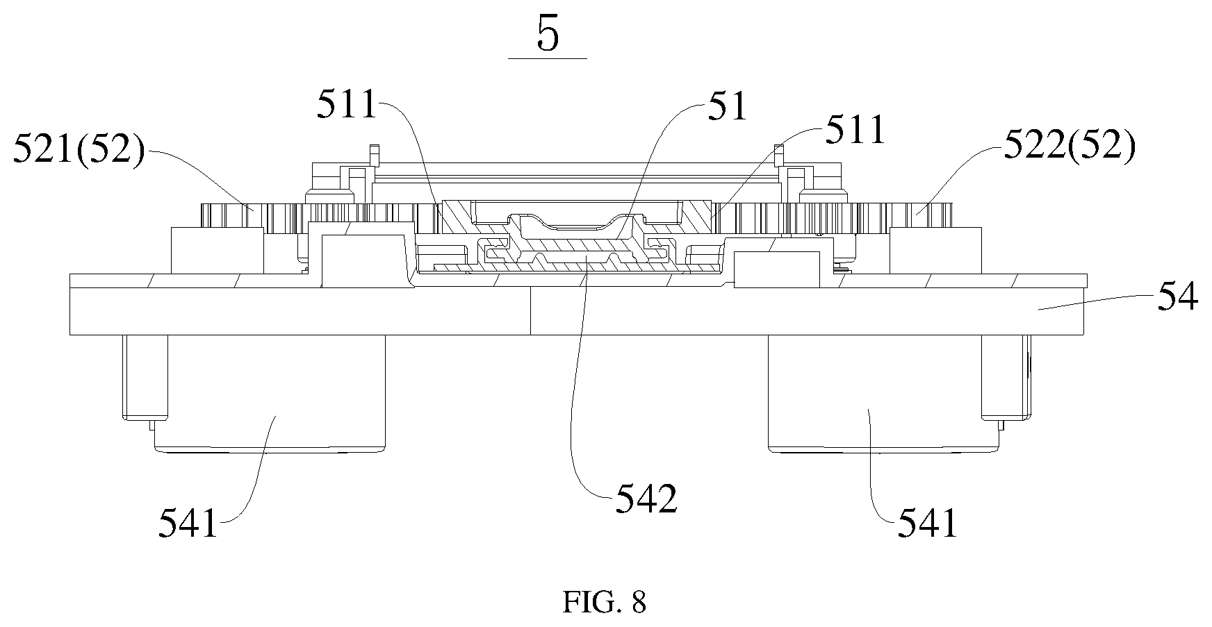Patent US12305880 Figure 8 – Air conditioner