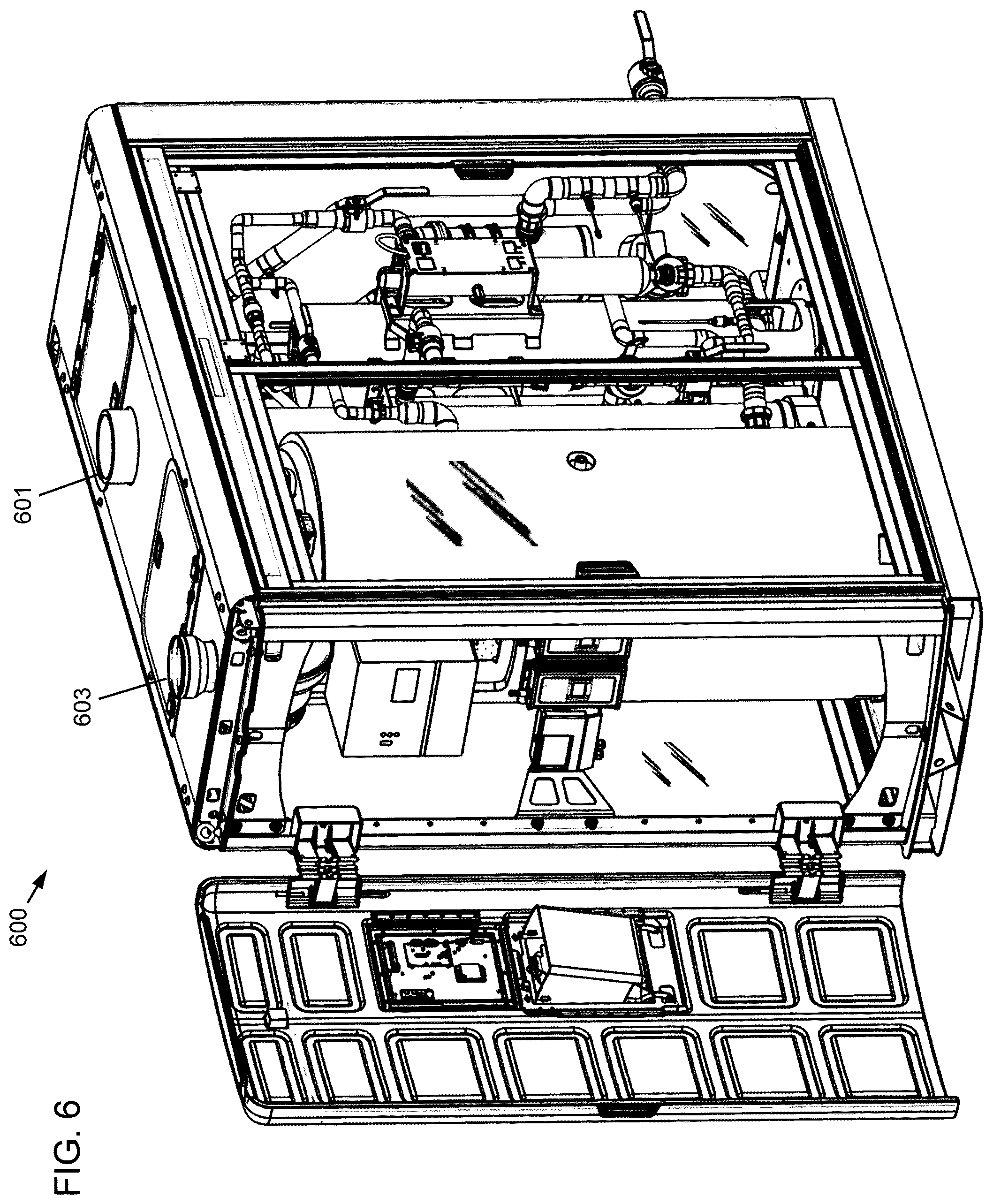 Patent US12305885 Figure 7 – Compact water heating and treatment system