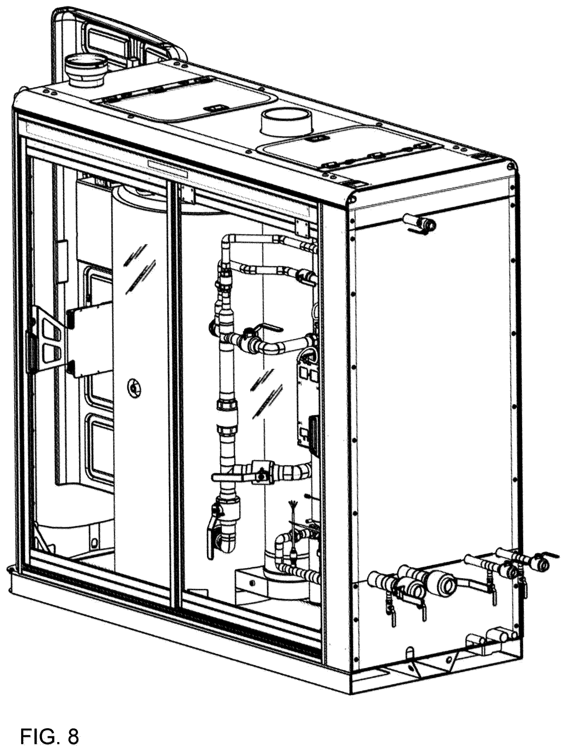 Patent US12305885 Figure 9 – Compact water heating and treatment system