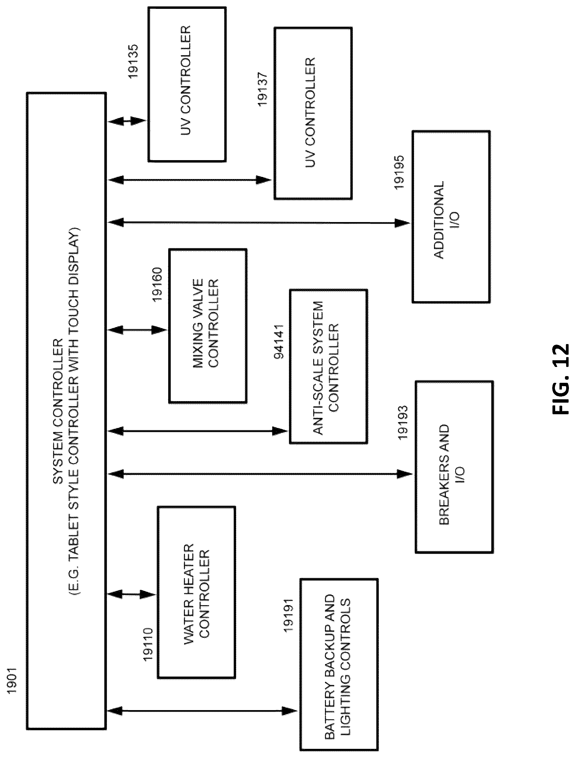 Patent US12305885 Figure 13 – Compact water heating and treatment system