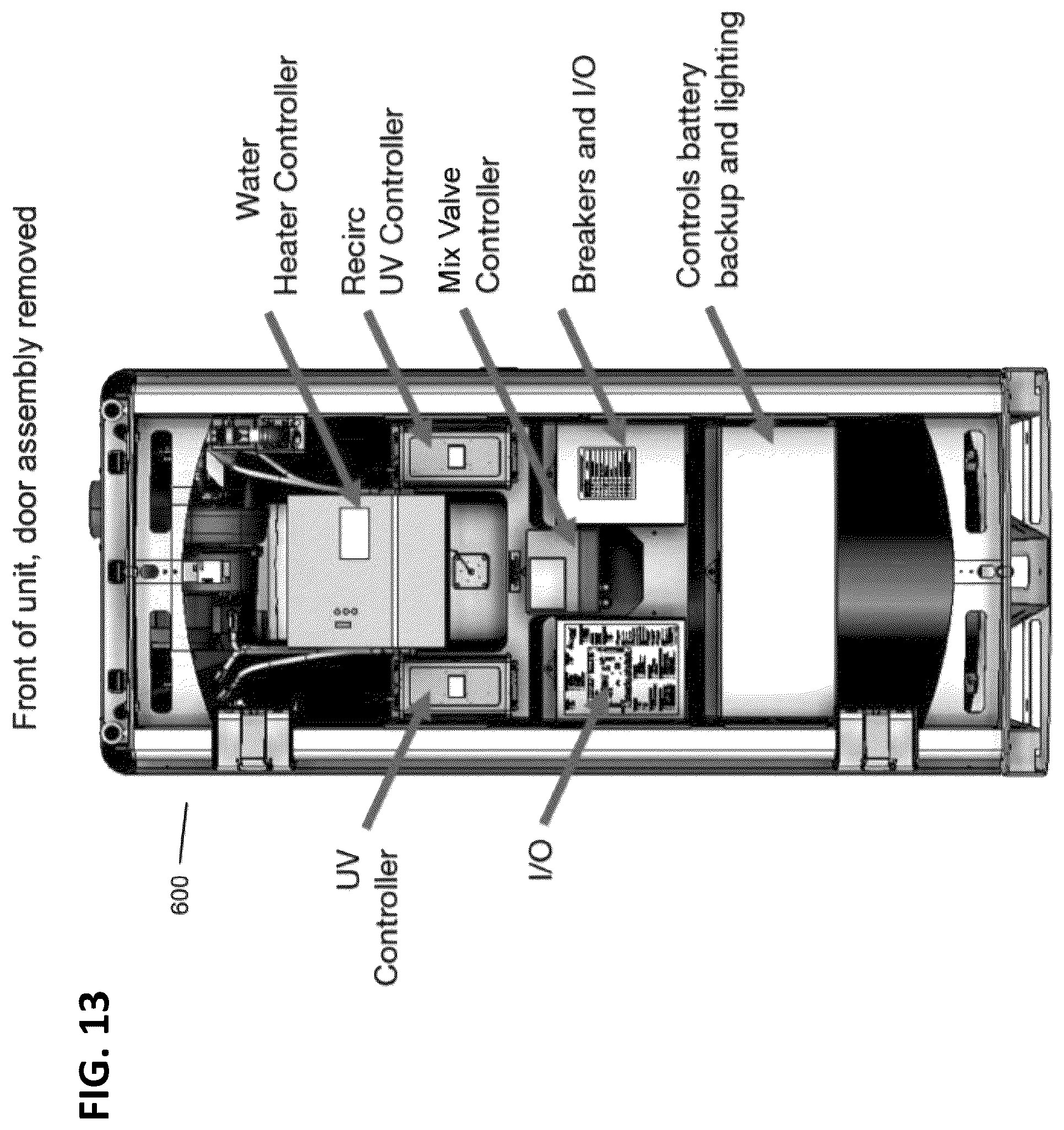 Patent US12305885 Figure 14 – Compact water heating and treatment system