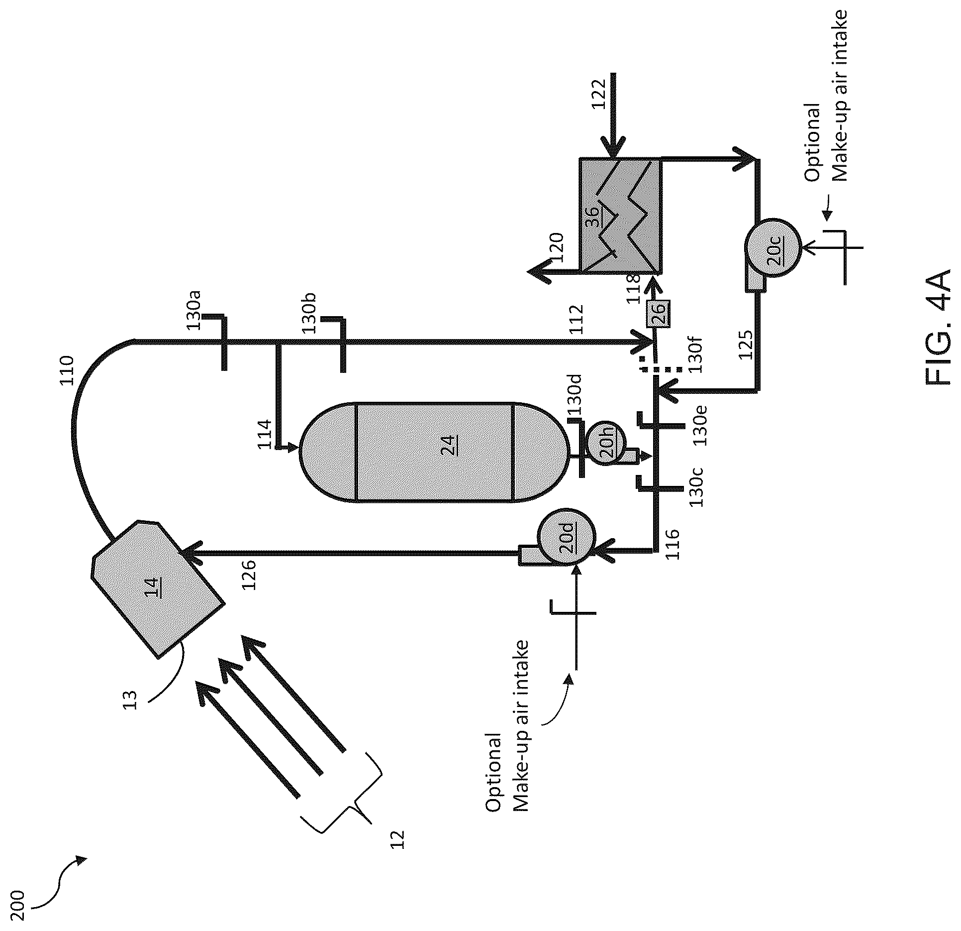 Patent US12305888 Figure 8 – Concentrated solar energy collection, thermal storage, and power generation systems and methods with optional supplemental fuel production