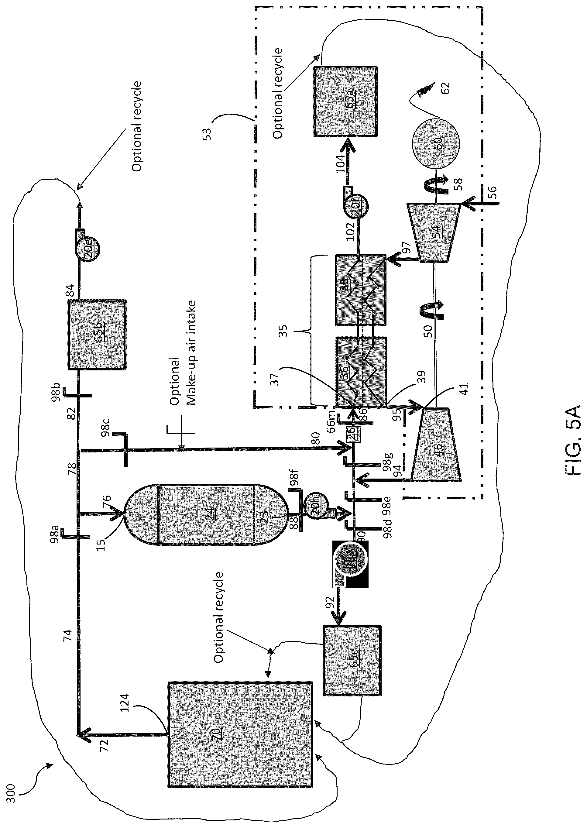 Patent US12305888 Figure 10 – Concentrated solar energy collection, thermal storage, and power generation systems and methods with optional supplemental fuel production