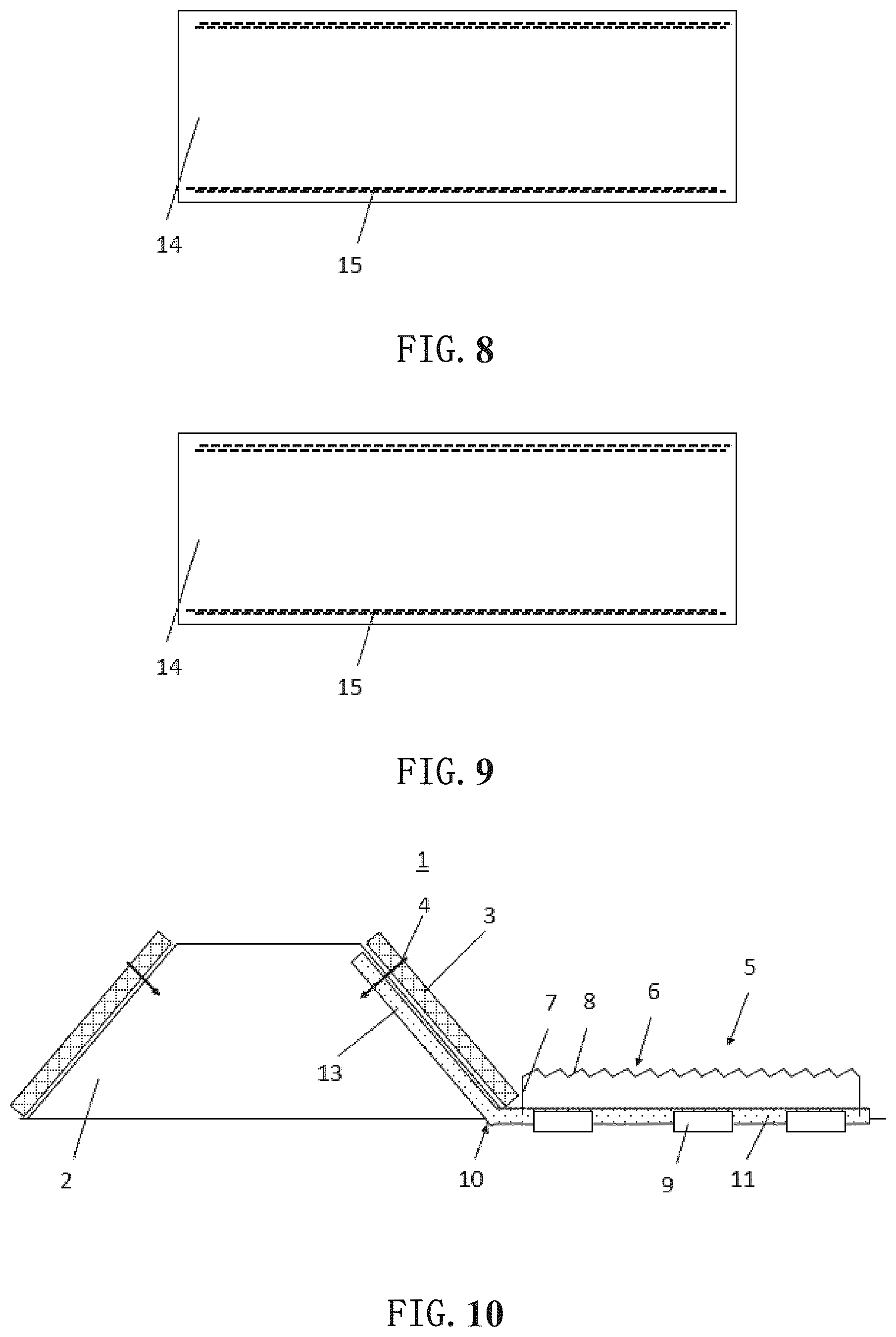 Patent US12305889 Figure 4 – Light-concentrating anti-frost anti-heave heat gathering device and subgrade thereof