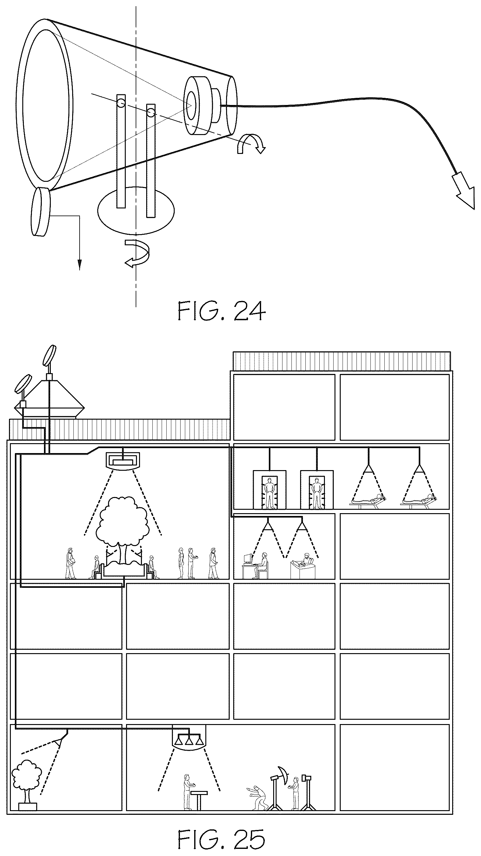 Patent US12305891 Figure 18 – Daylighting systems and or solar tracking systems