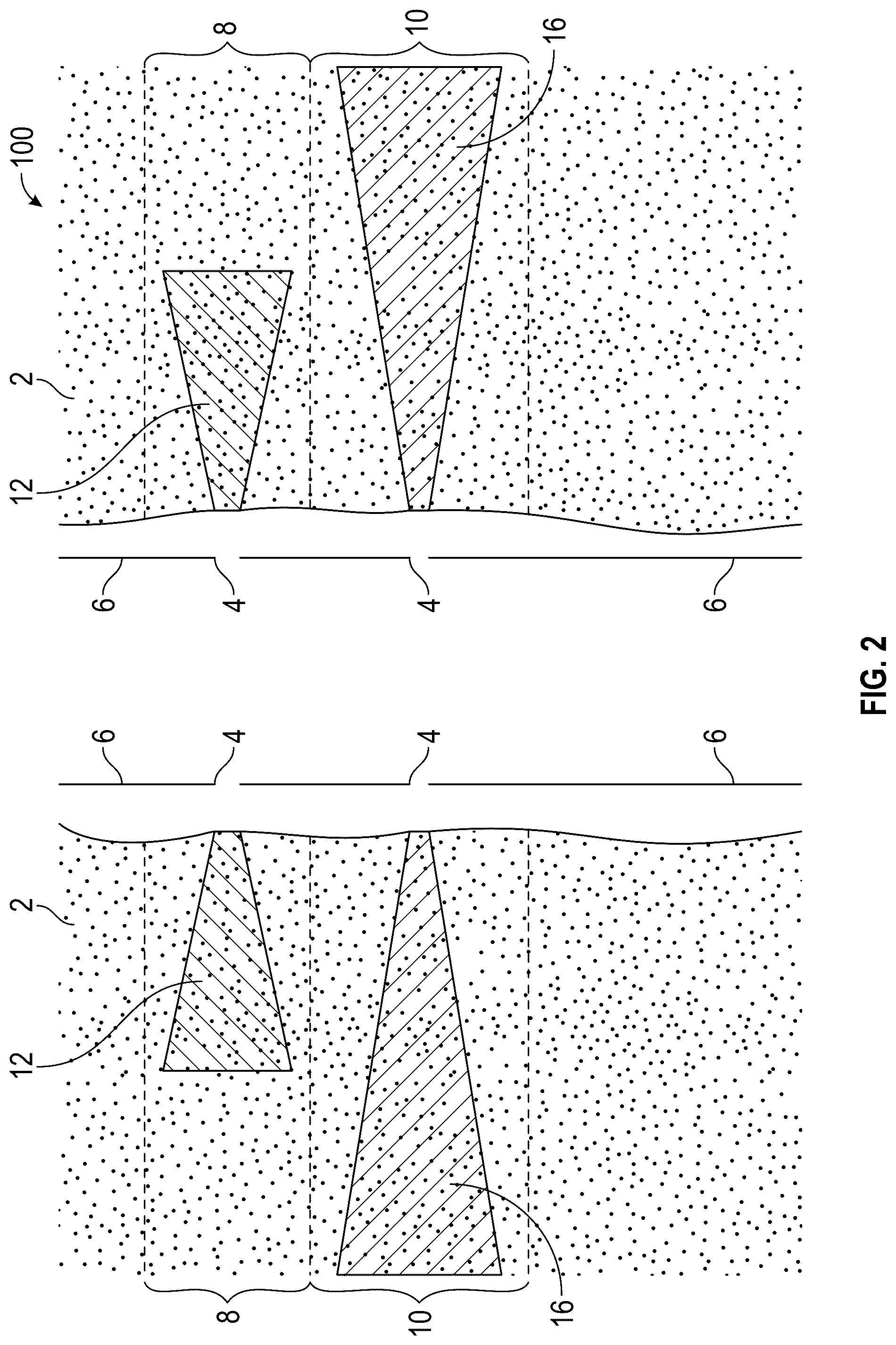 Patent US12305893 Figure 2 – Systems and processes for stimulating subterranean geologic formations