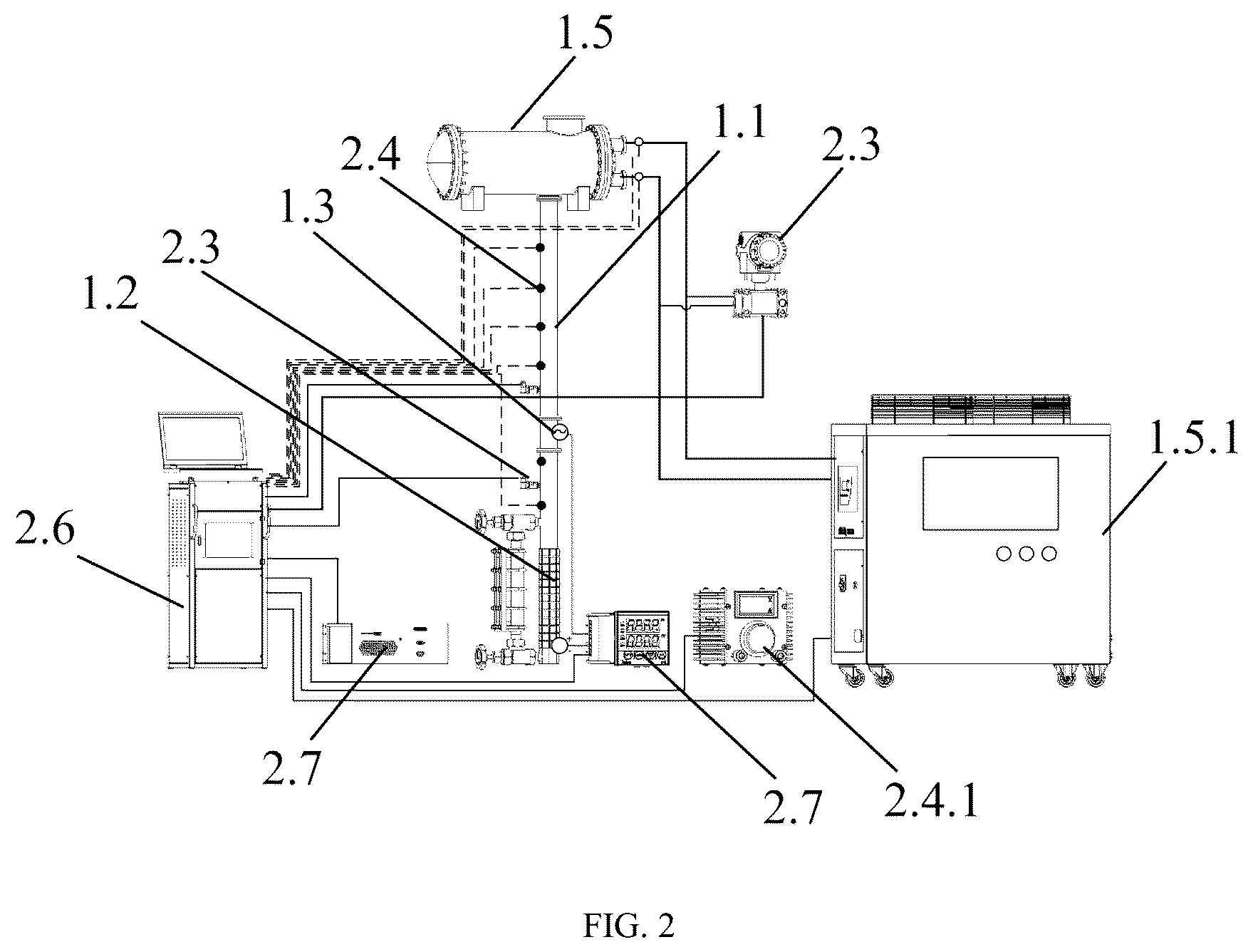 Patent US12305894 Figure 2 – Multi-parameter integrated test system for deep geothermal in-situ power generation