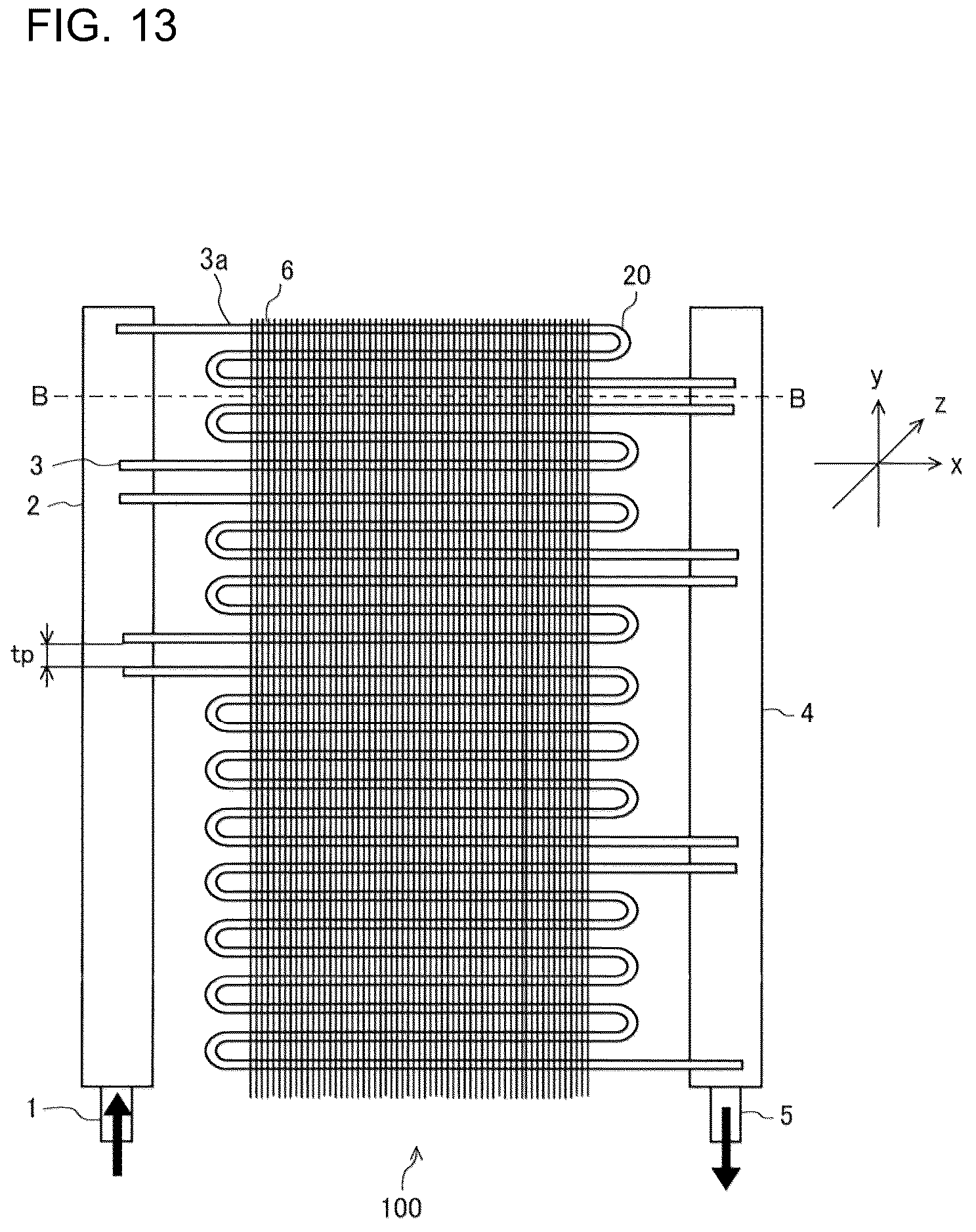 Patent US12305896 Figure 7 – Heat exchanger and refrigeration cycle apparatus