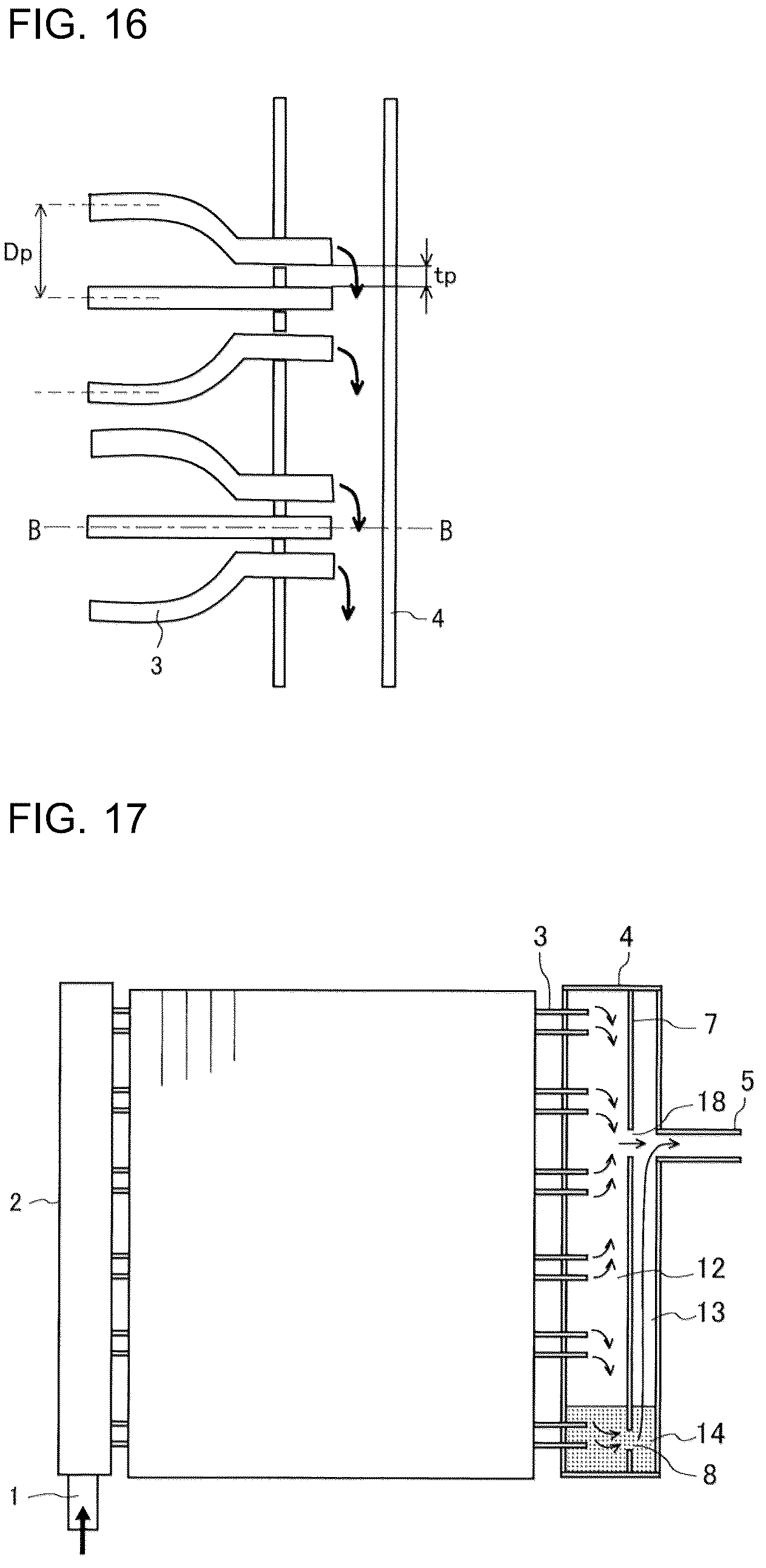Patent US12305896 Figure 9 – Heat exchanger and refrigeration cycle apparatus