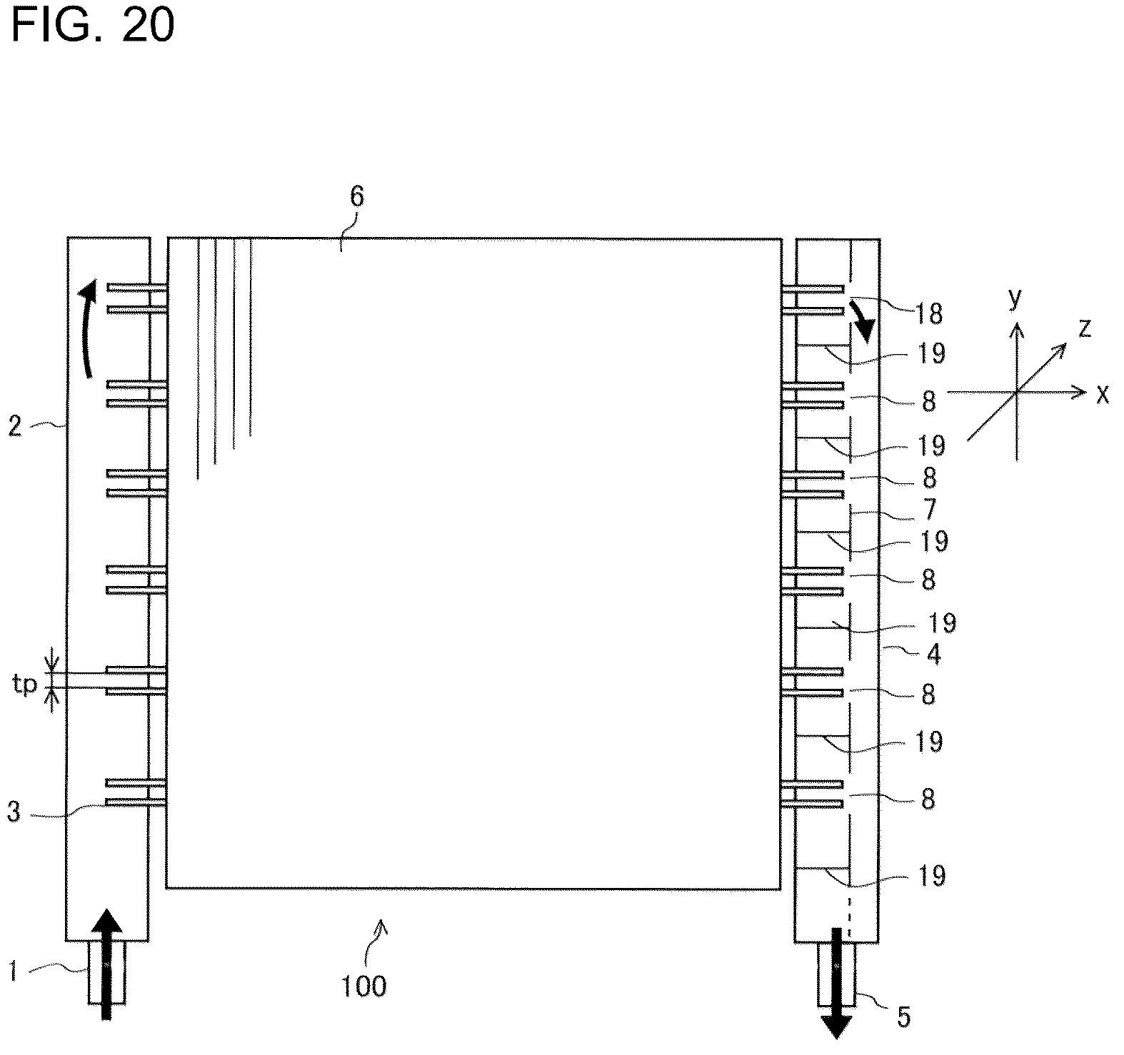 Patent US12305896 Figure 11 – Heat exchanger and refrigeration cycle apparatus