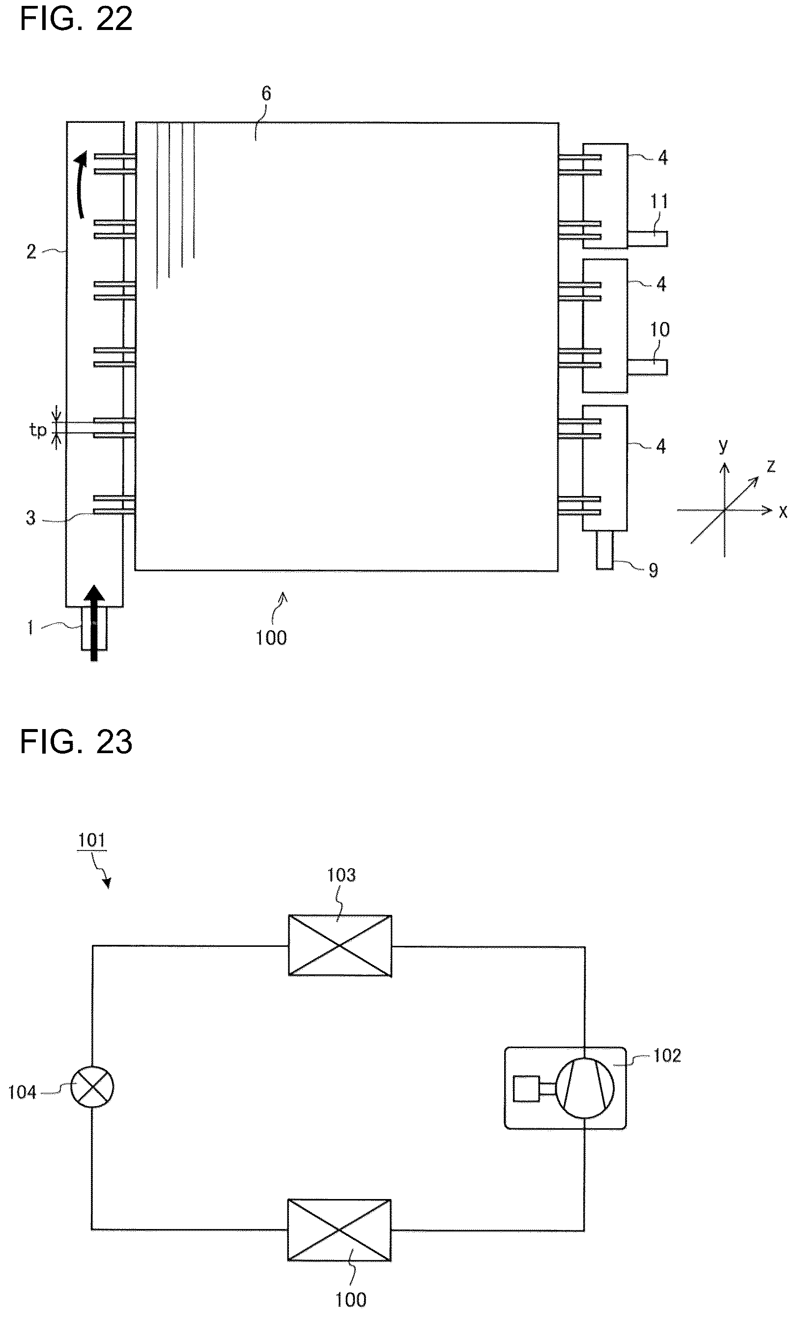 Patent US12305896 Figure 13 – Heat exchanger and refrigeration cycle apparatus
