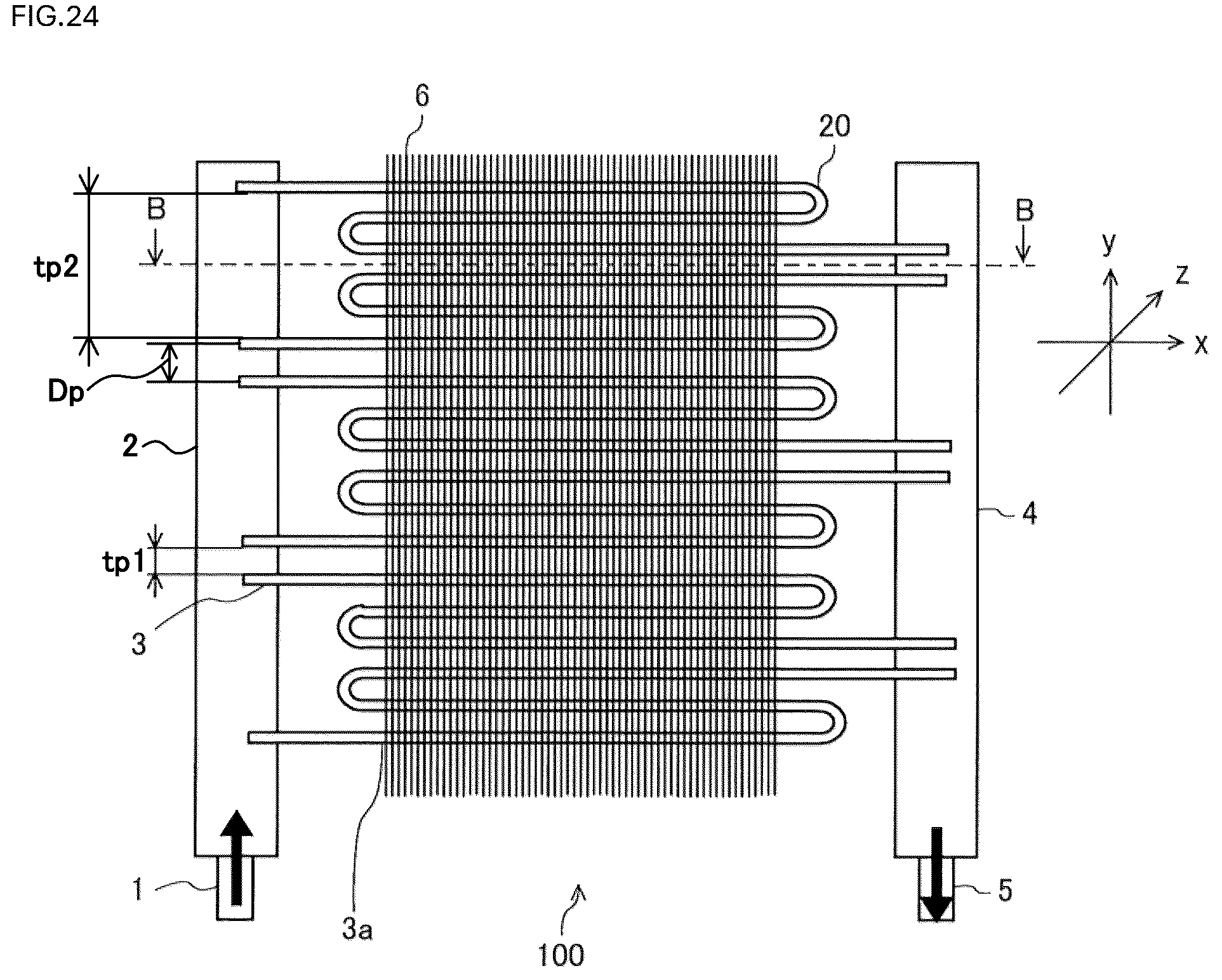 Patent US12305896 Figure 14 – Heat exchanger and refrigeration cycle apparatus