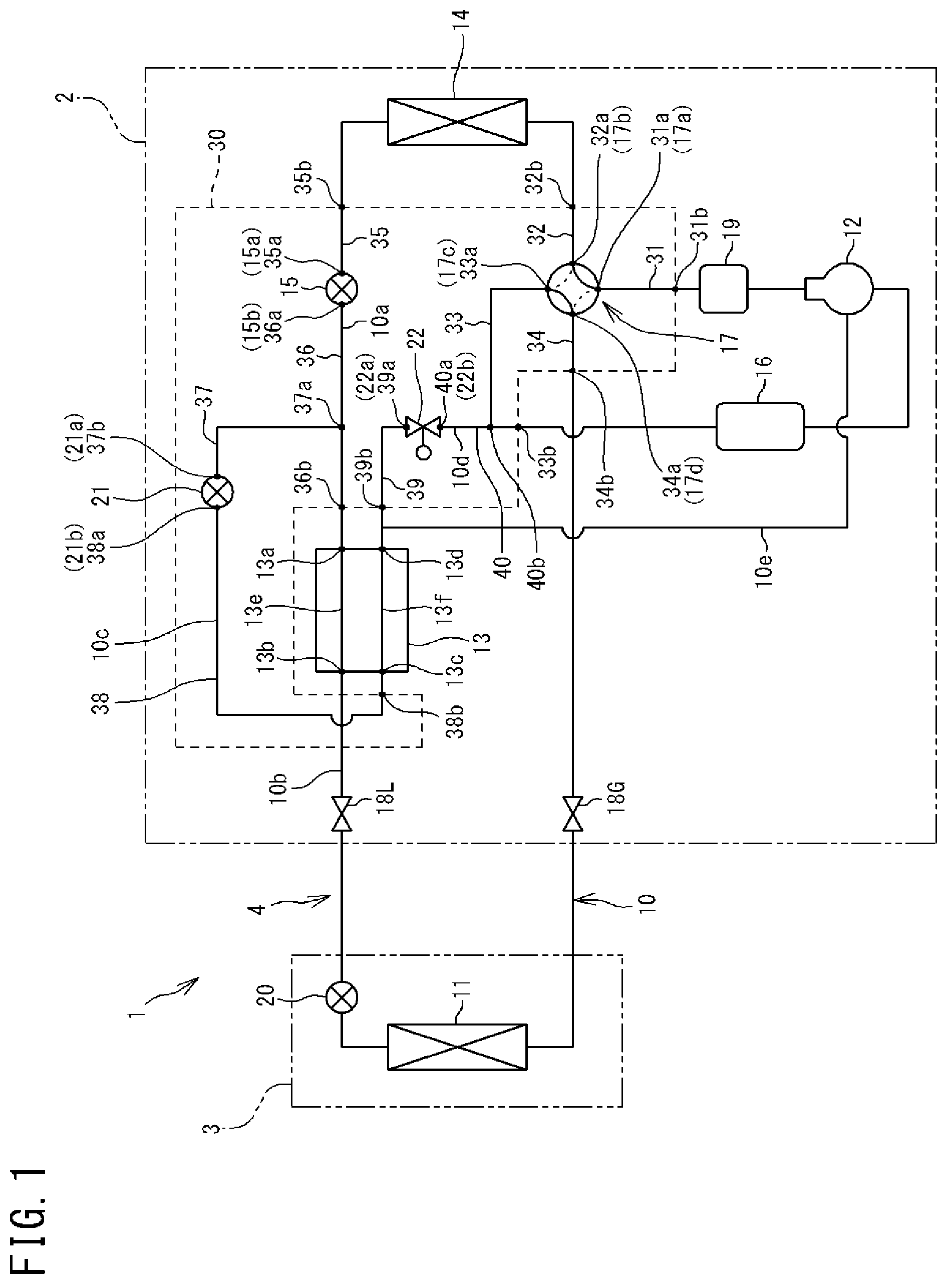Patent US12305898 Figure 1 – Refrigerant pipe unit and refrigeration apparatus