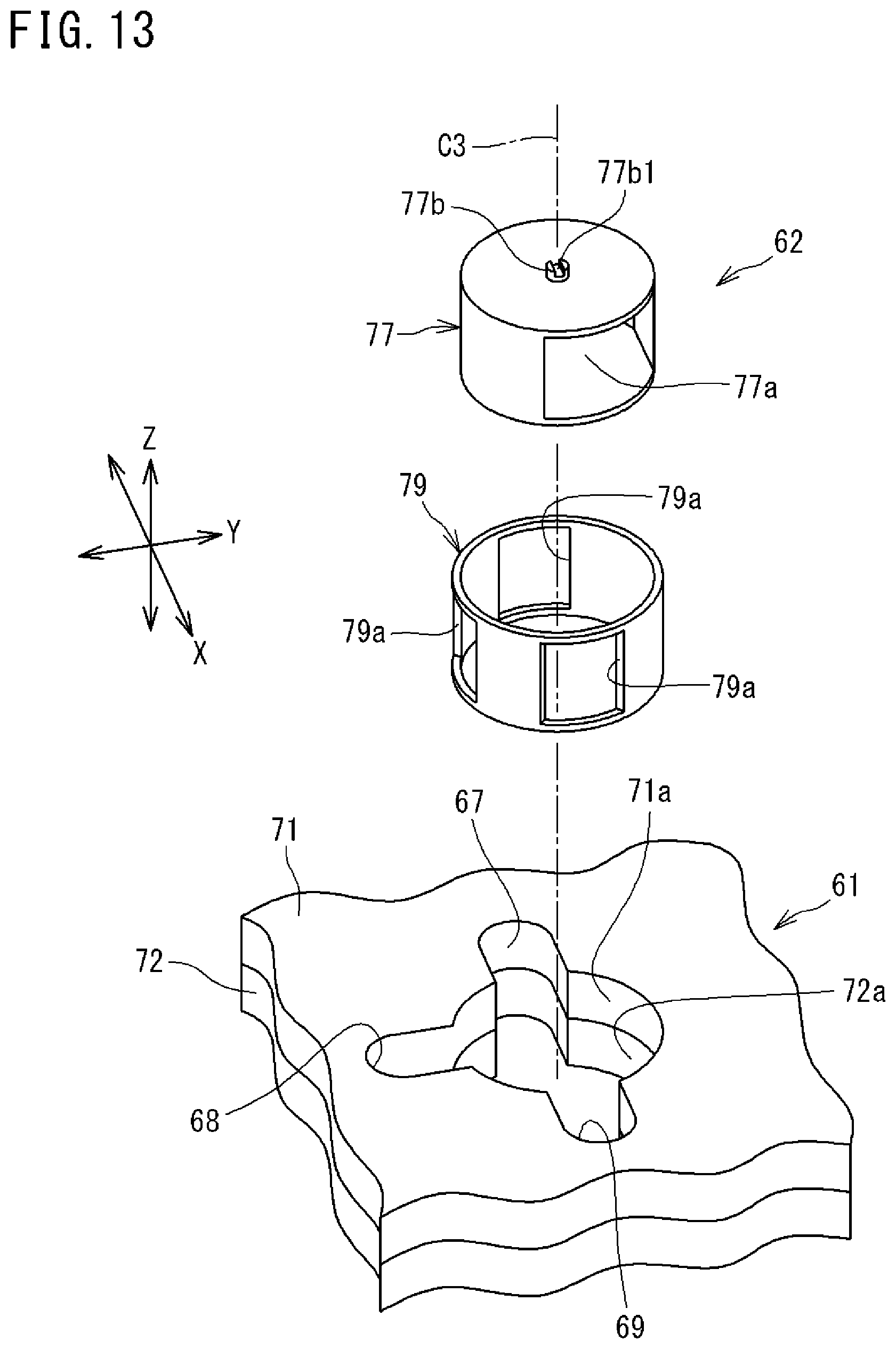 Patent US12305898 Figure 13 – Refrigerant pipe unit and refrigeration apparatus