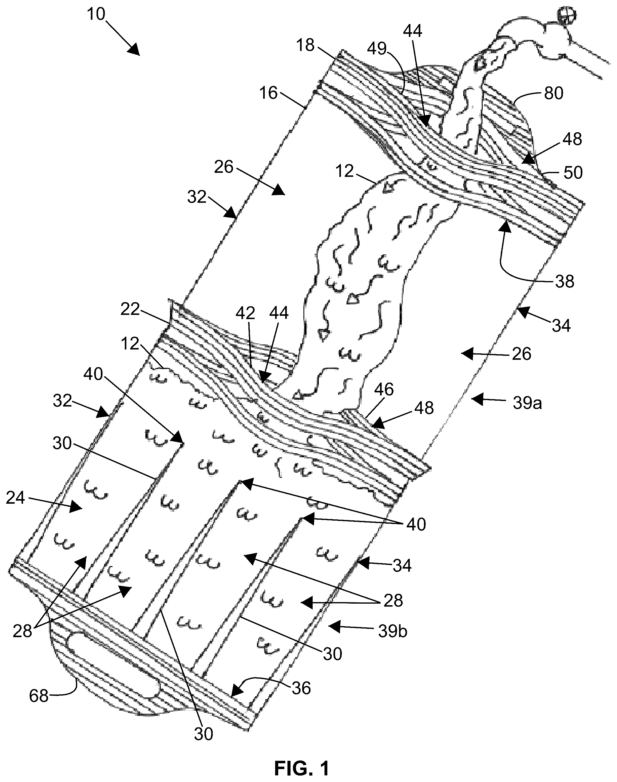 Patent US12305902 Figure 1 – Container for freezing liquids