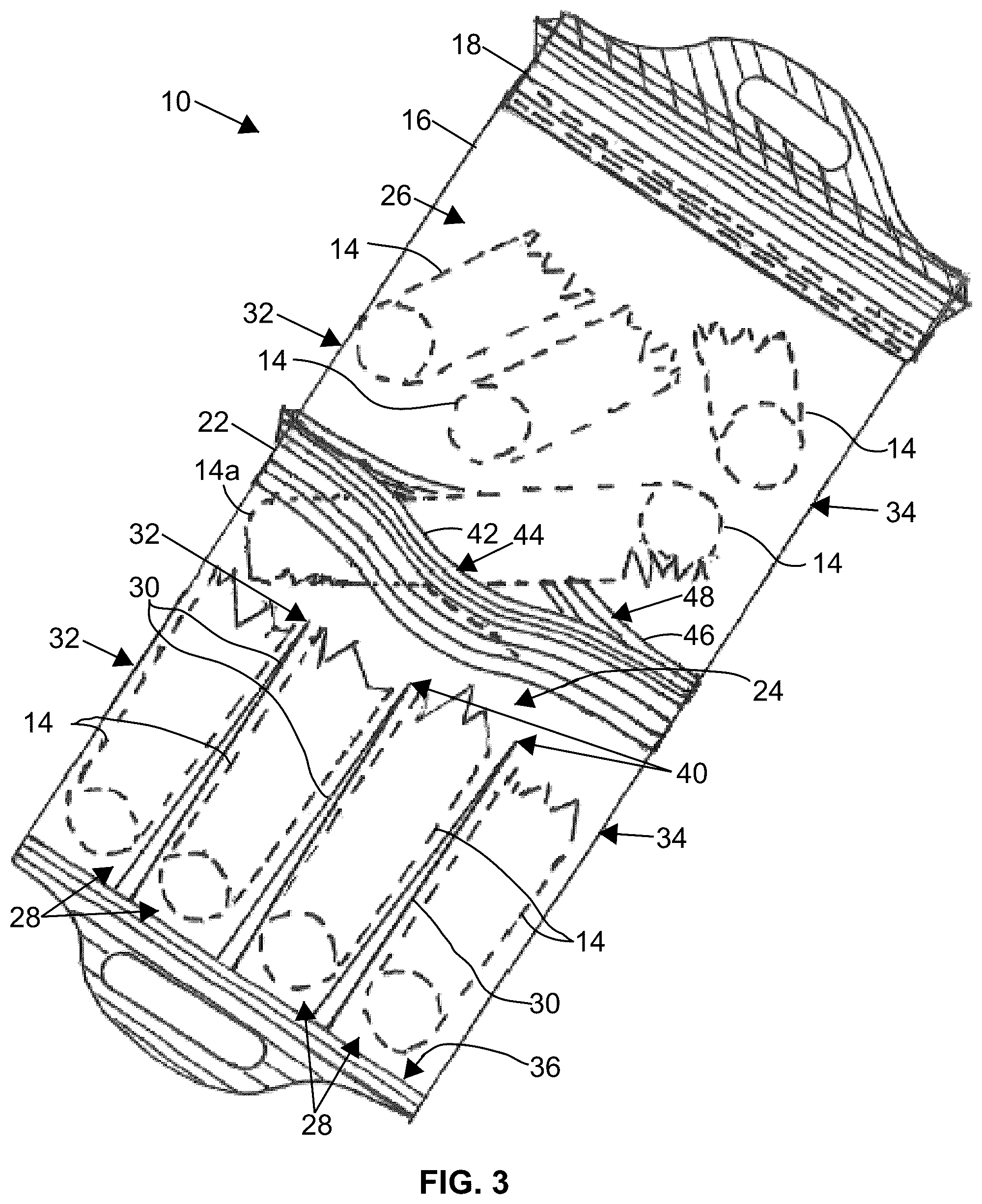 Patent US12305902 Figure 3 – Container for freezing liquids