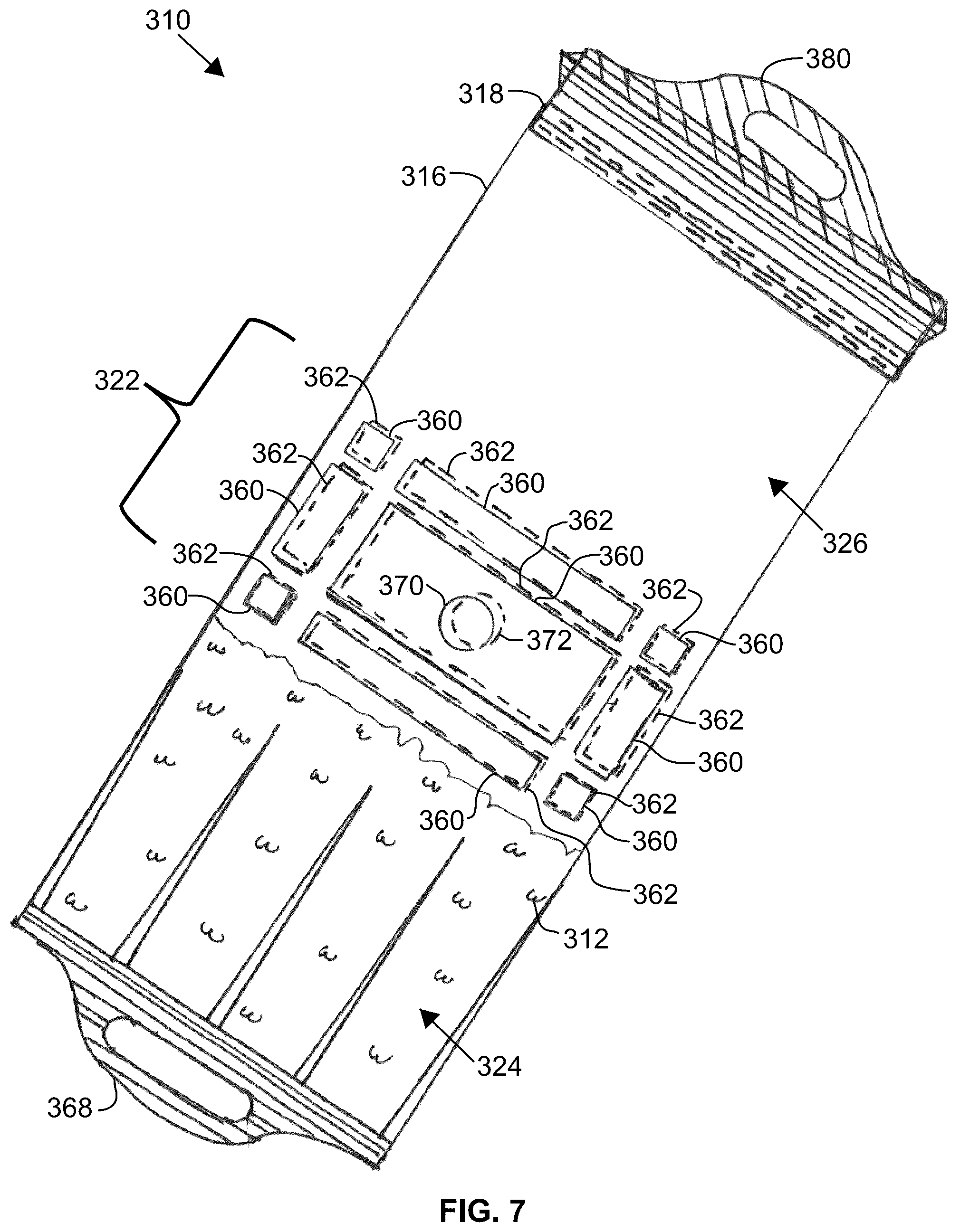 Patent US12305902 Figure 7 – Container for freezing liquids