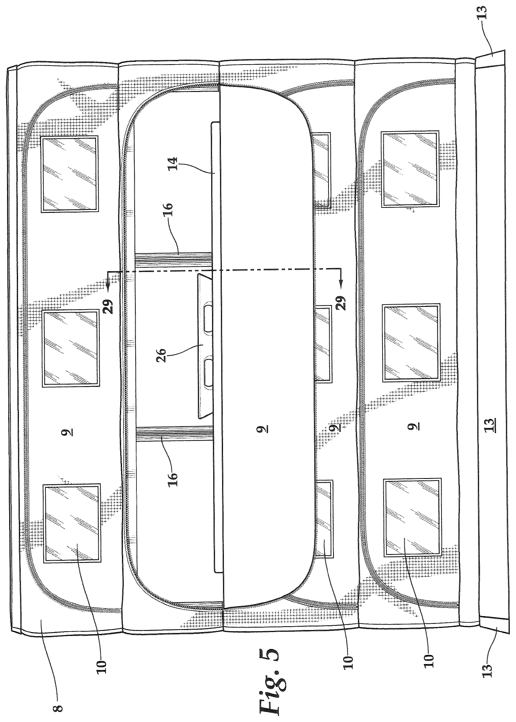 Patent US12305905 Figure 4 – Refrigerated portable room system