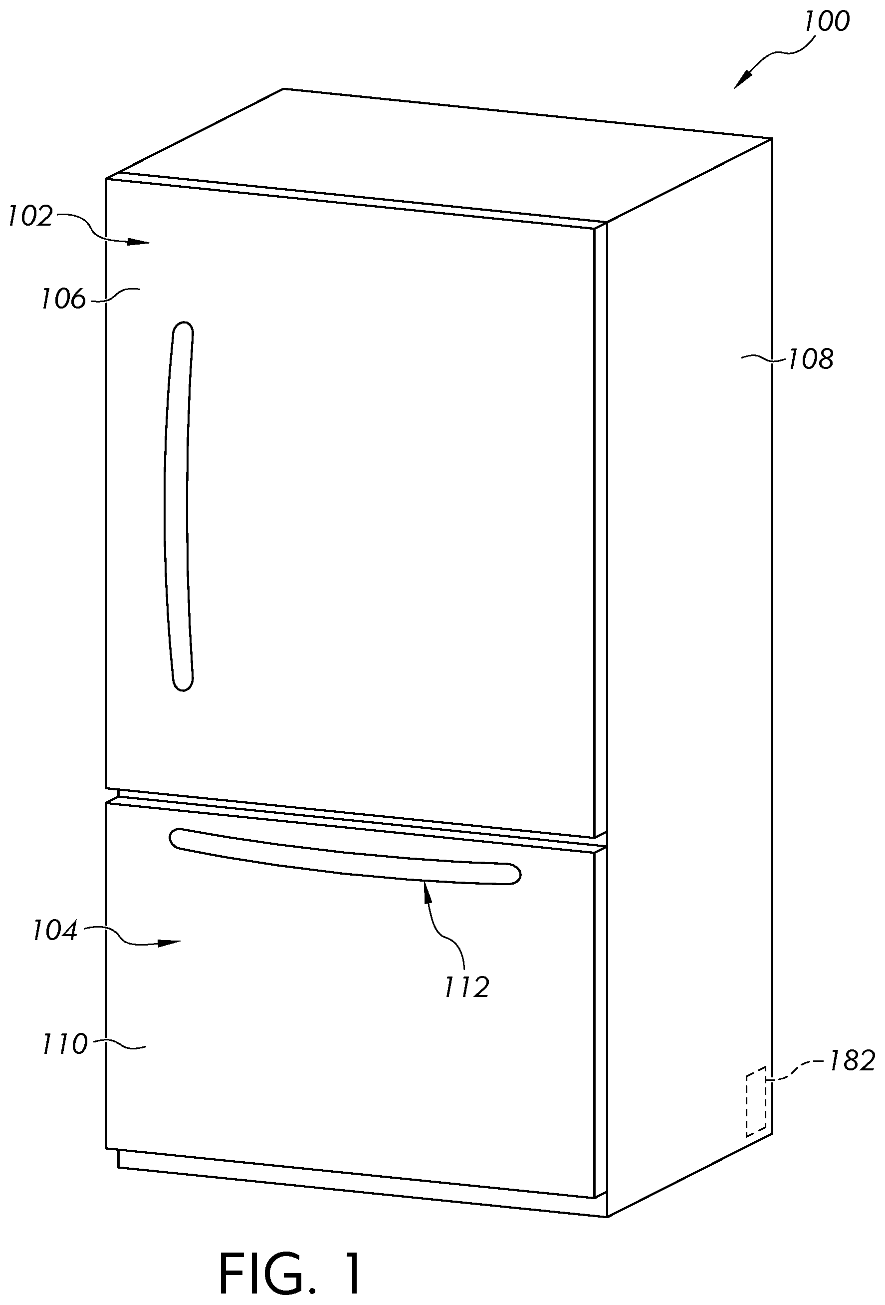 Patent US12305906 Figure 1 – Air cooling assembly for a cooling device