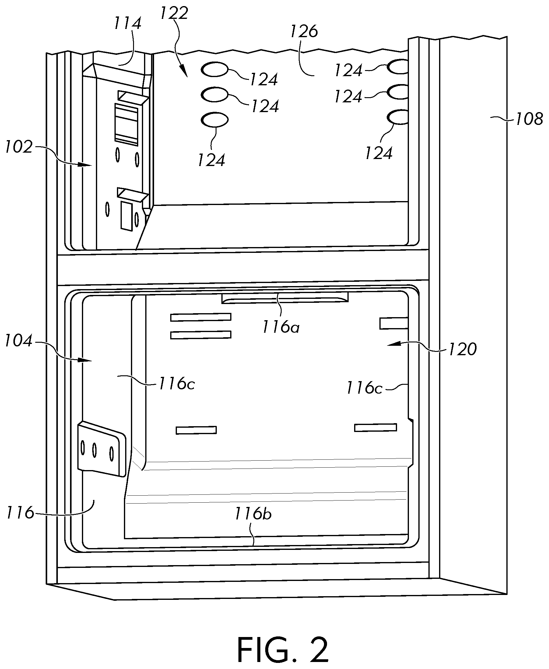 Patent US12305906 Figure 2 – Air cooling assembly for a cooling device
