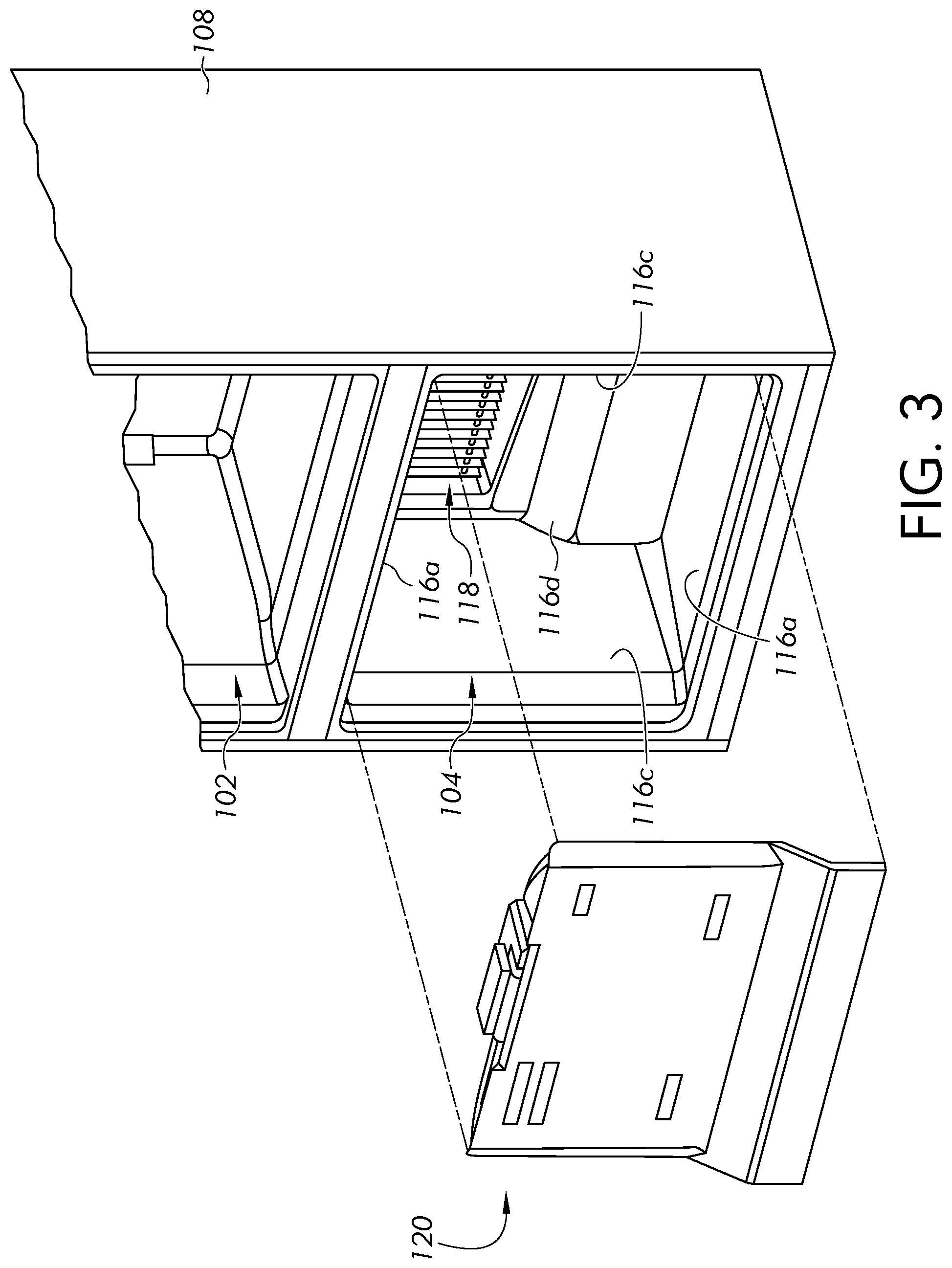 Patent US12305906 Figure 3 – Air cooling assembly for a cooling device
