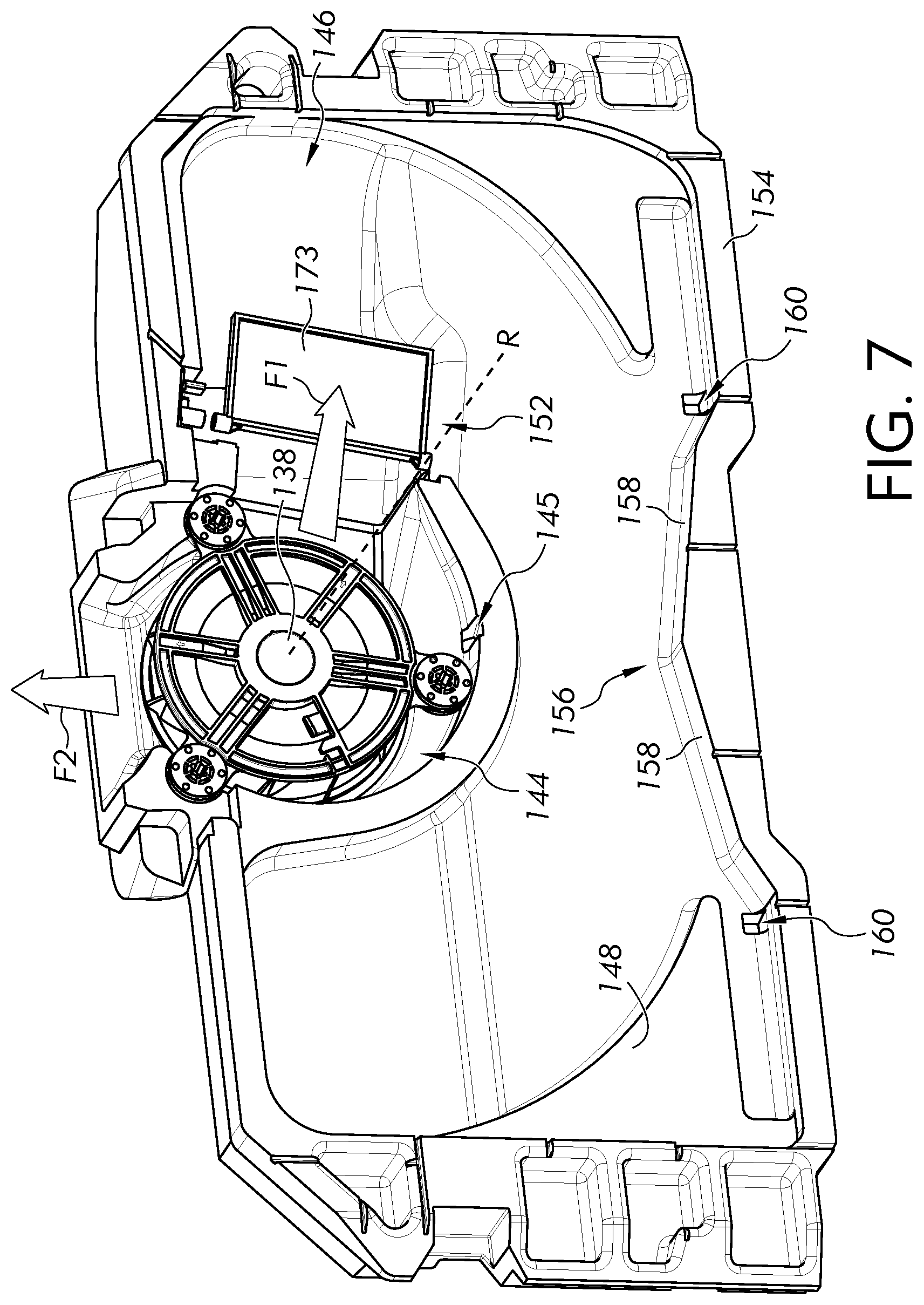 Patent US12305906 Figure 7 – Air cooling assembly for a cooling device