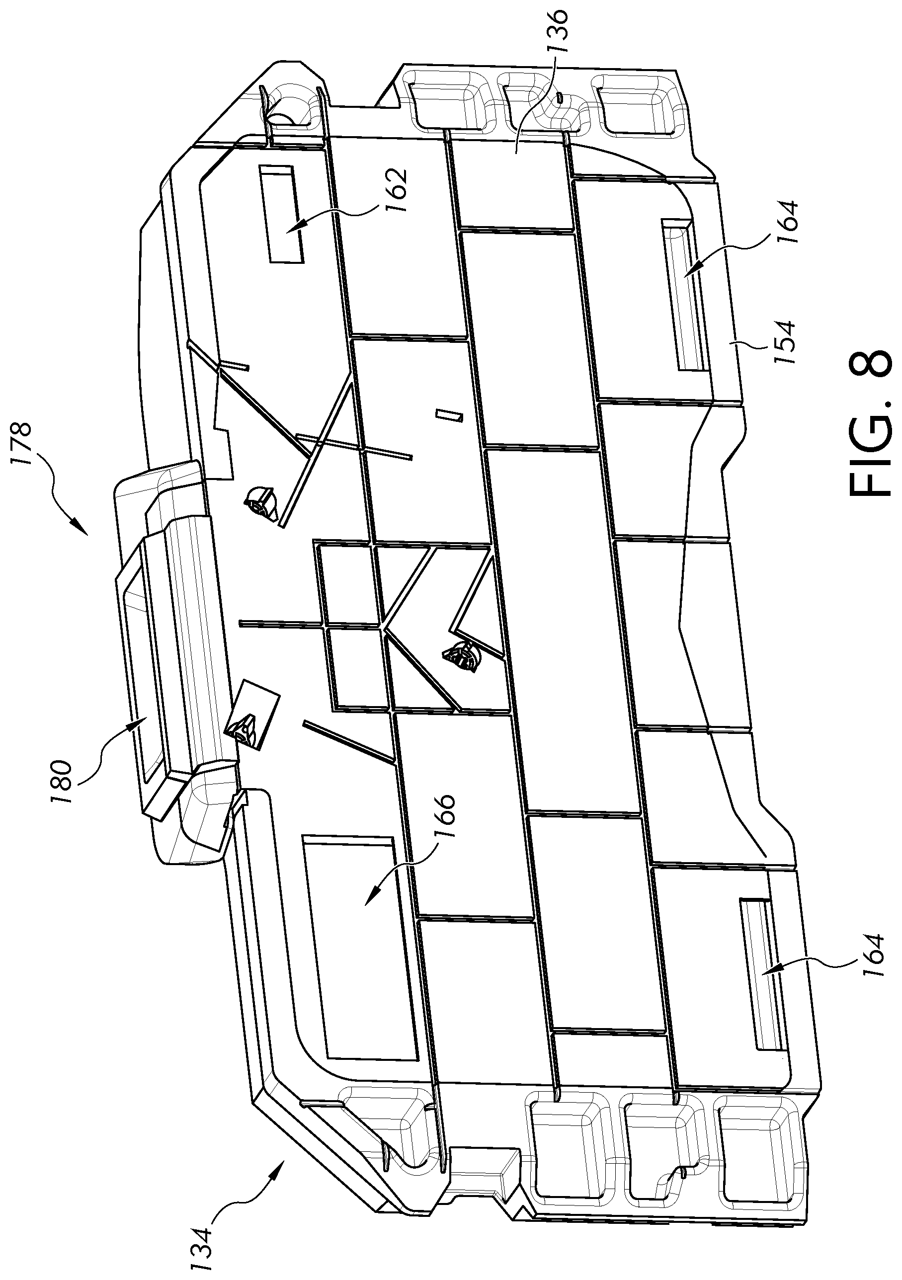 Patent US12305906 Figure 8 – Air cooling assembly for a cooling device