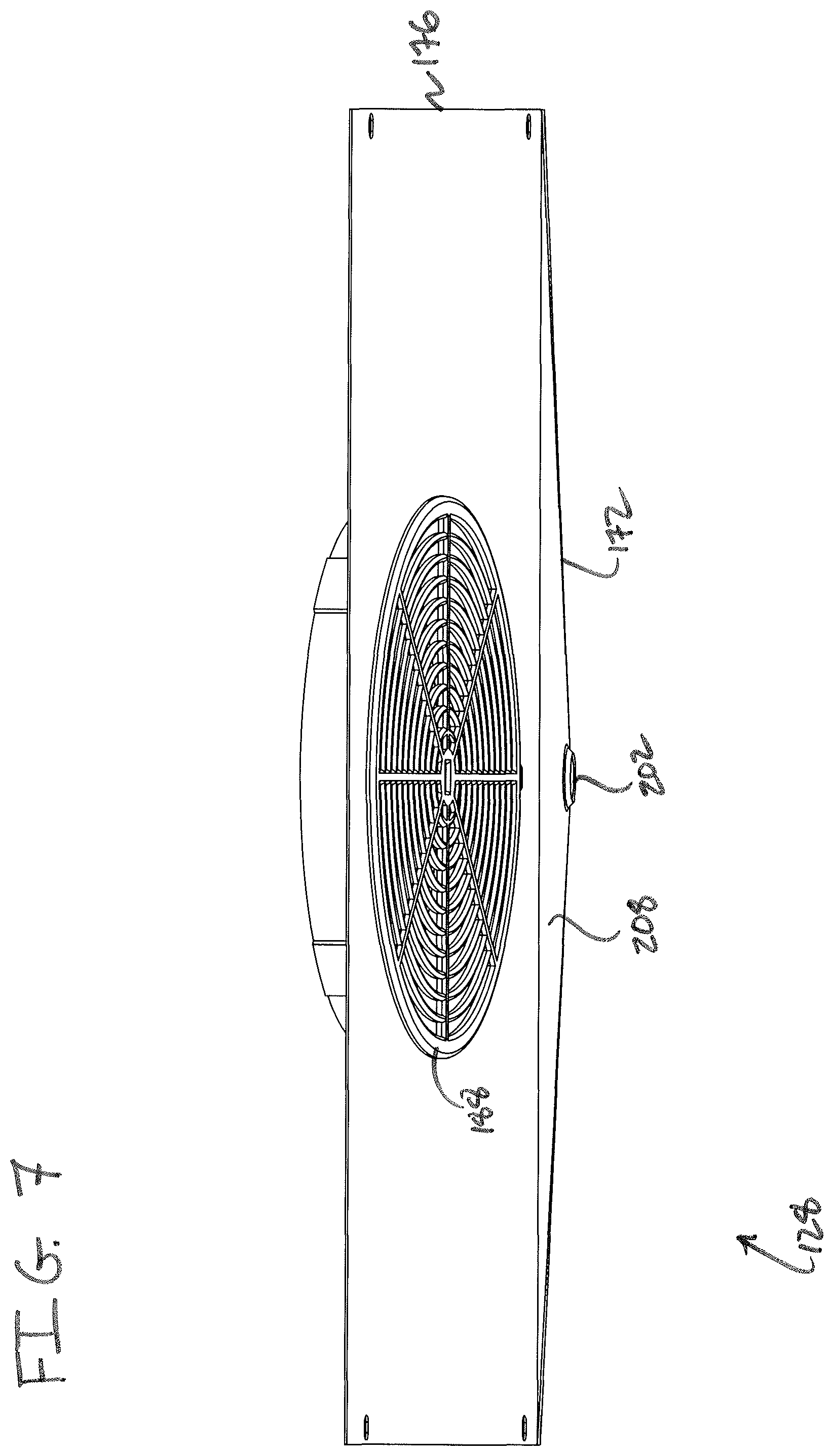 Patent US12305908 Figure 7 – Self-contained reach-in refrigerator