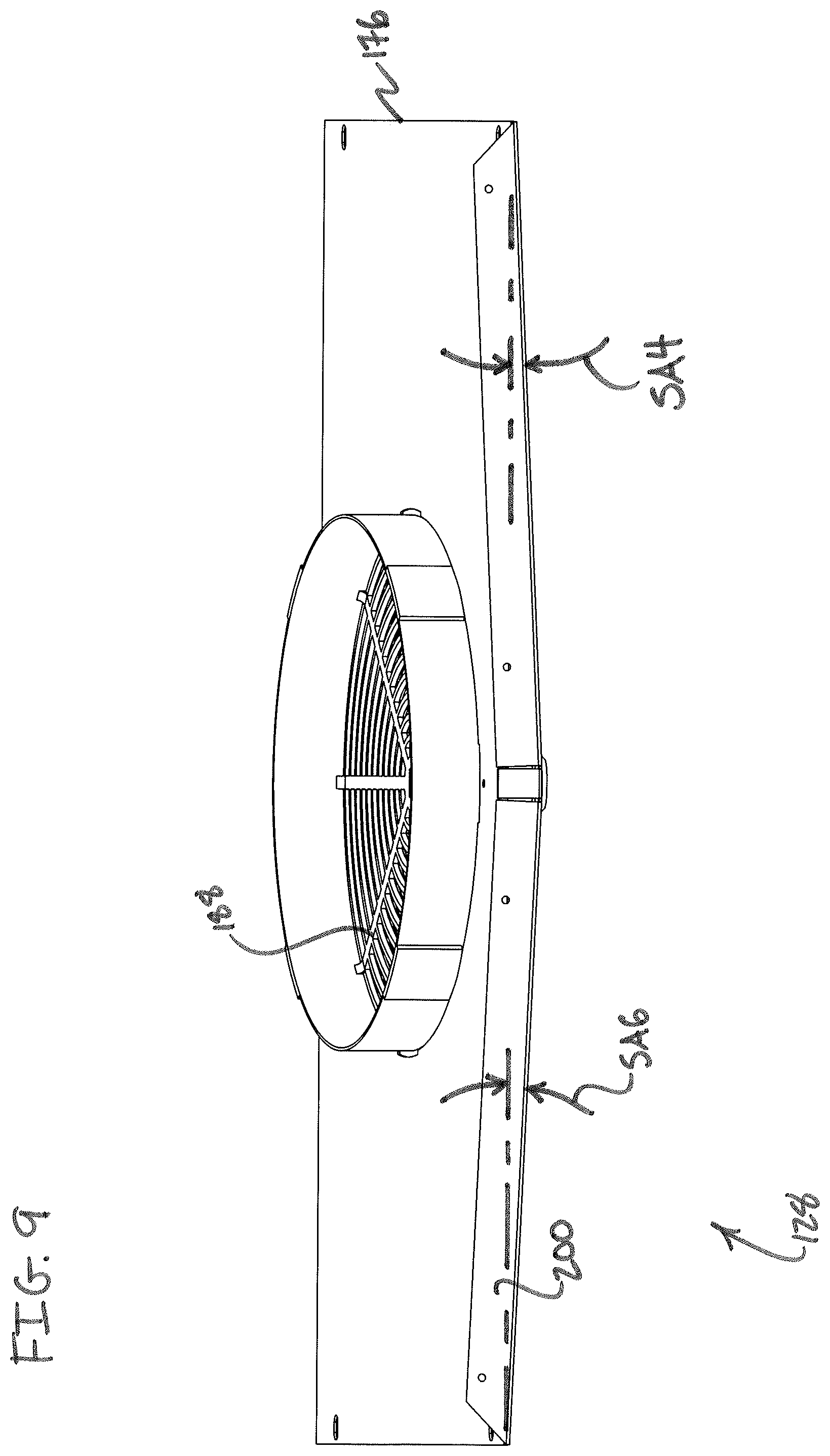 Patent US12305908 Figure 9 – Self-contained reach-in refrigerator
