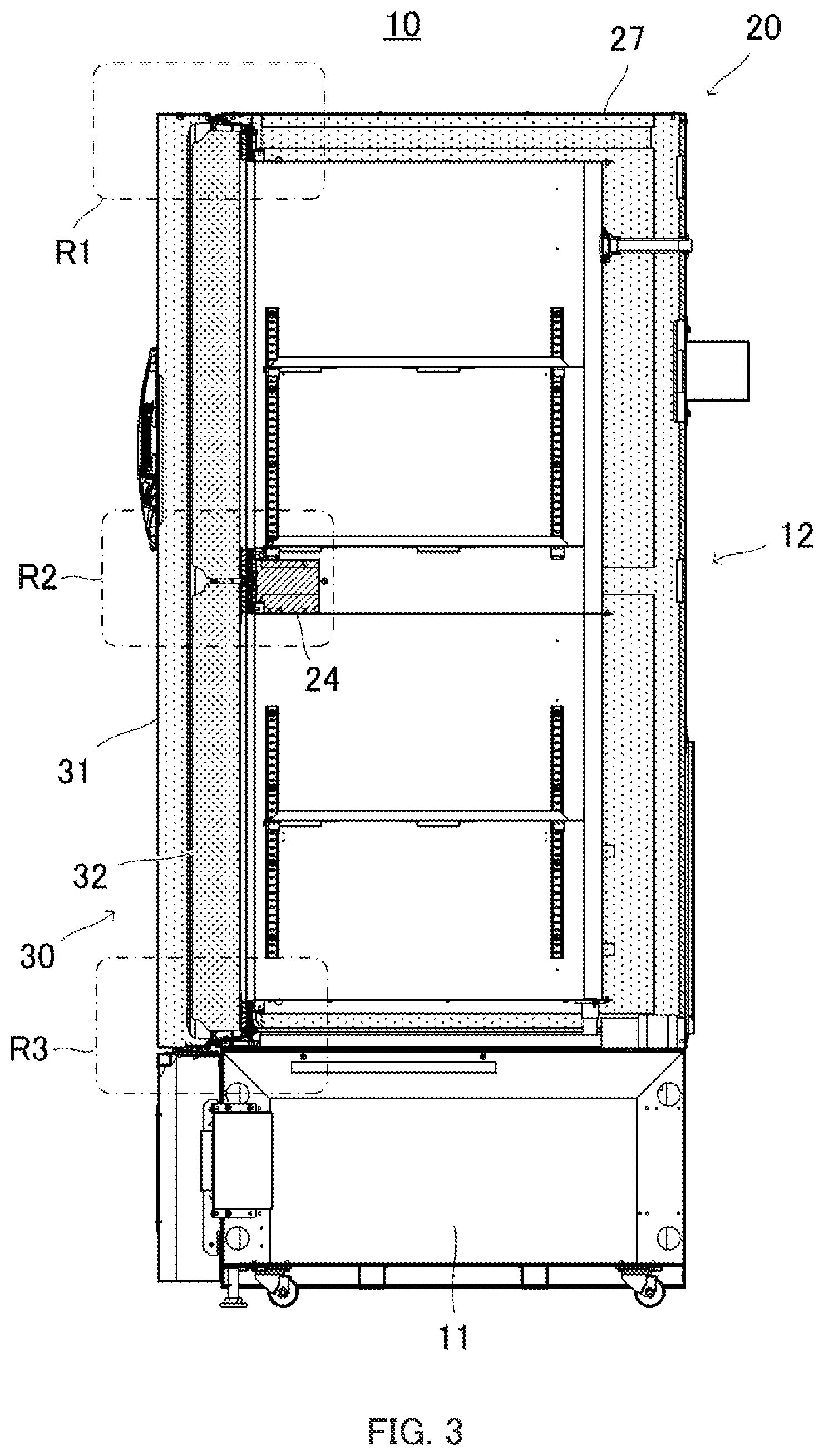 Patent US12305910 Figure 3 – Refrigeration apparatus