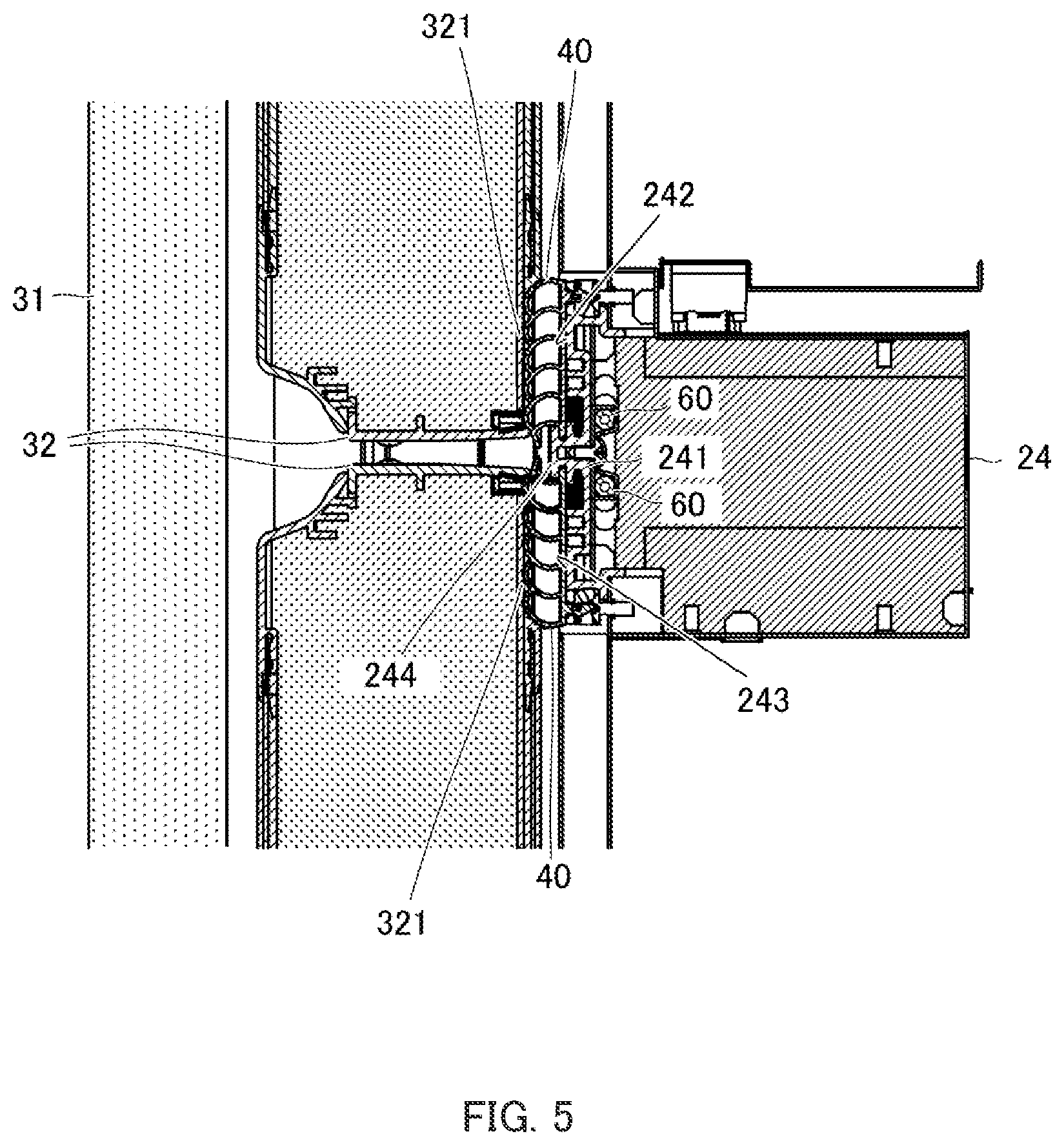 Patent US12305910 Figure 5 – Refrigeration apparatus
