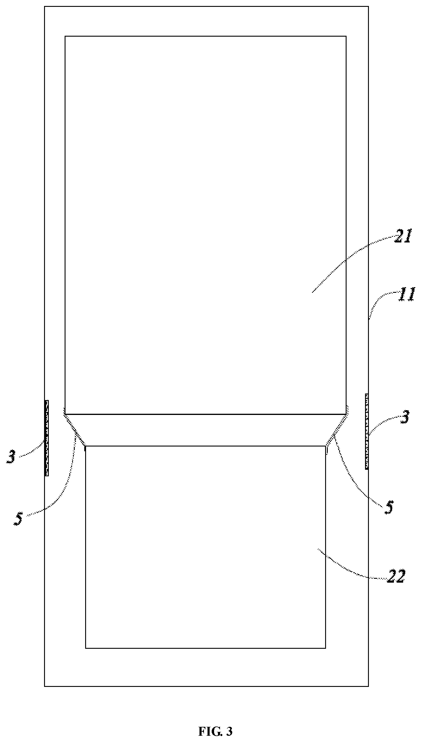Patent US12305912 Figure 3 – Cabinet and refrigerator