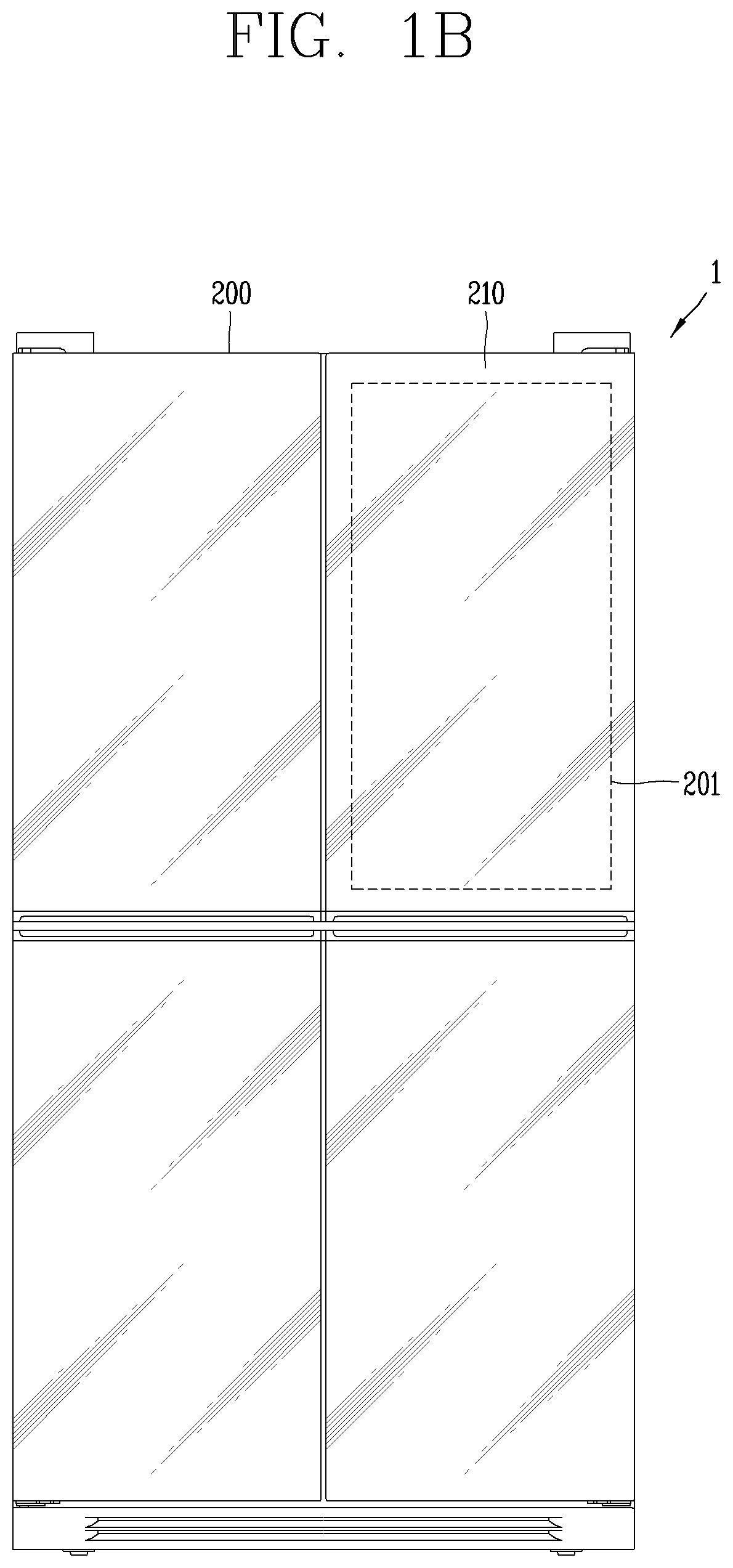 Patent US12305914 Figure 2 – Refrigerator and method for controlling refrigerator