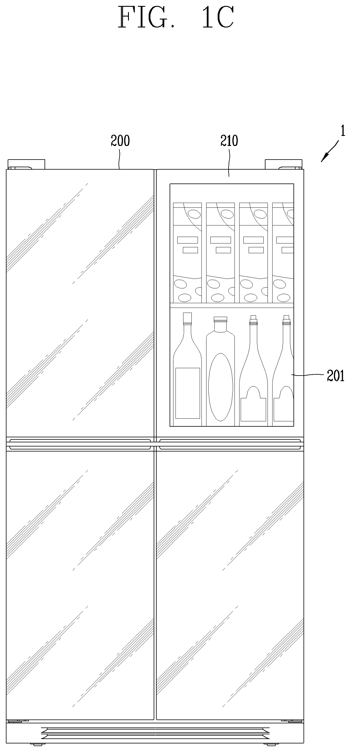 Patent US12305914 Figure 3 – Refrigerator and method for controlling refrigerator
