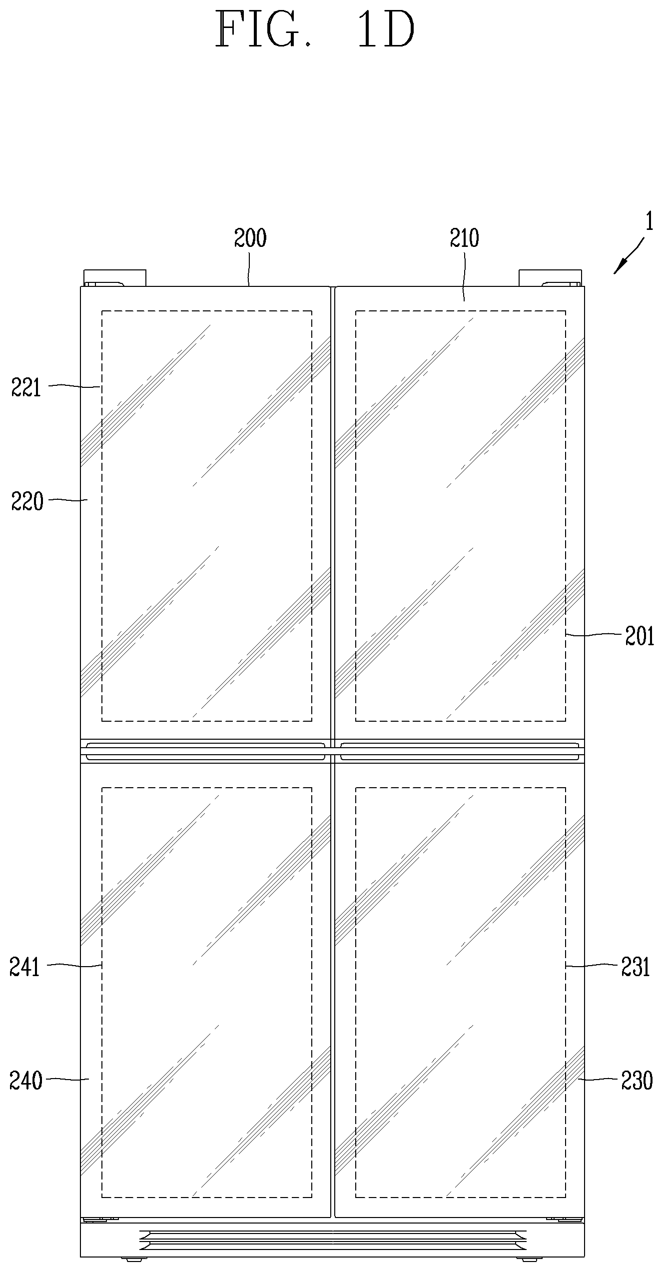 Patent US12305914 Figure 4 – Refrigerator and method for controlling refrigerator