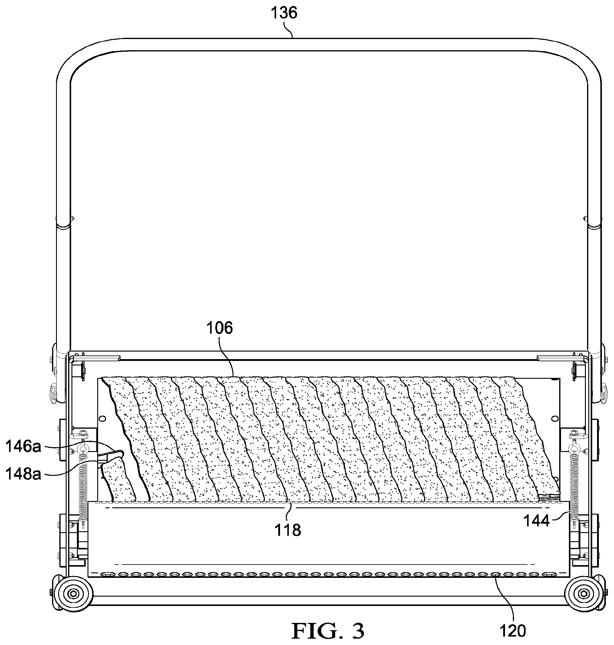 Patent US12305918 Figure 3 – Liquid removal device with absorber drum and related methods