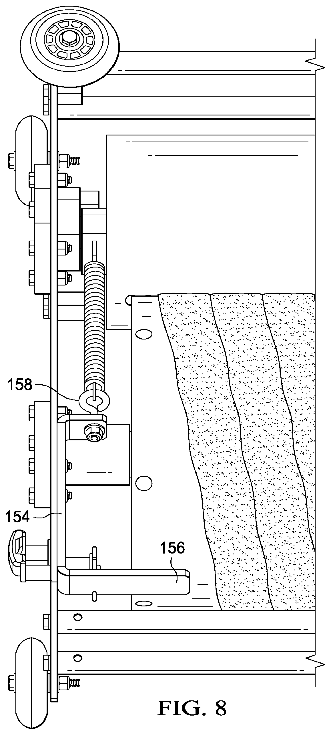 Patent US12305918 Figure 7 – Liquid removal device with absorber drum and related methods