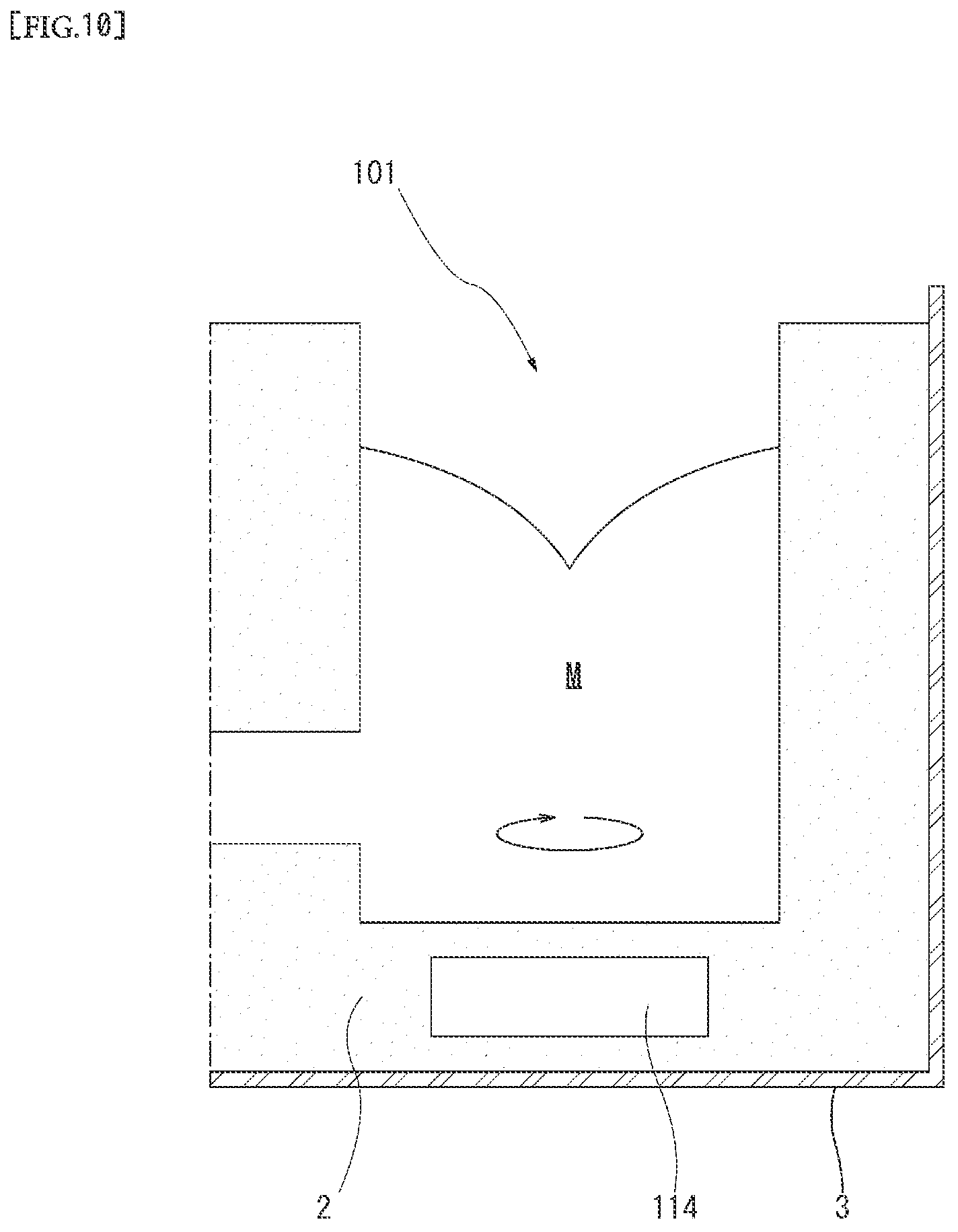 Patent US12305919 Figure 10 – Metal melting apparatus, screen plate for metal melting, and method of melting metal