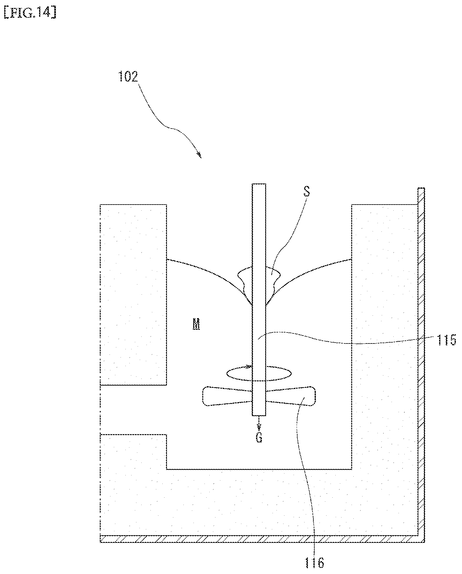 Patent US12305919 Figure 14 – Metal melting apparatus, screen plate for metal melting, and method of melting metal
