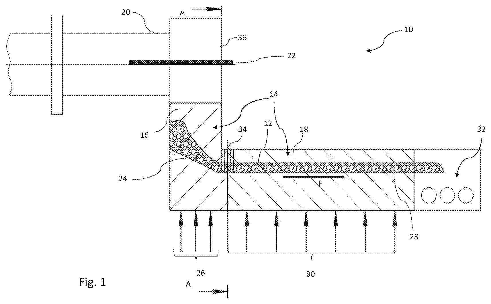 Patent US12305922 Figure 1 – Cooler for cooling bulk material, in particular cement clinker