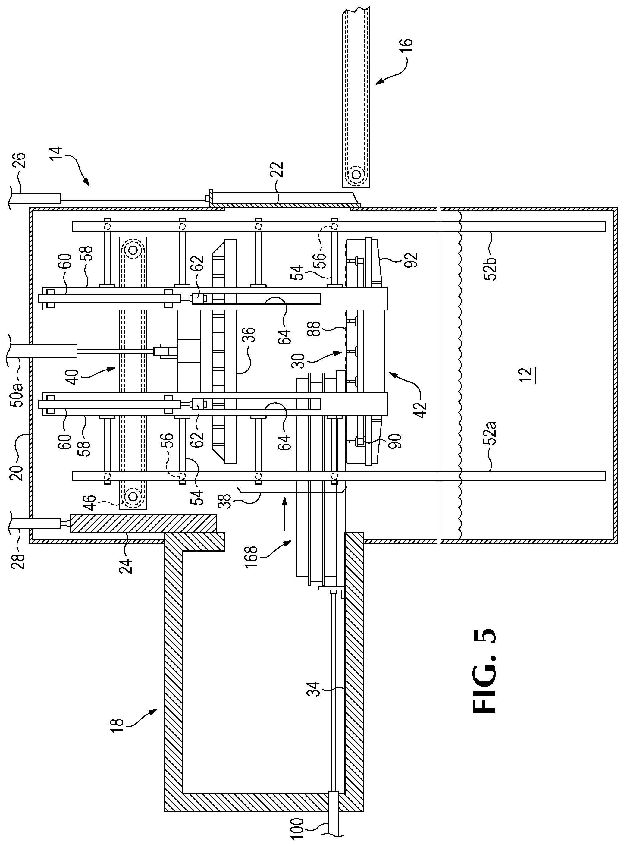 Patent US12305924 Figure 5 – Method and apparatus for hardening mold grids using clamp quenching