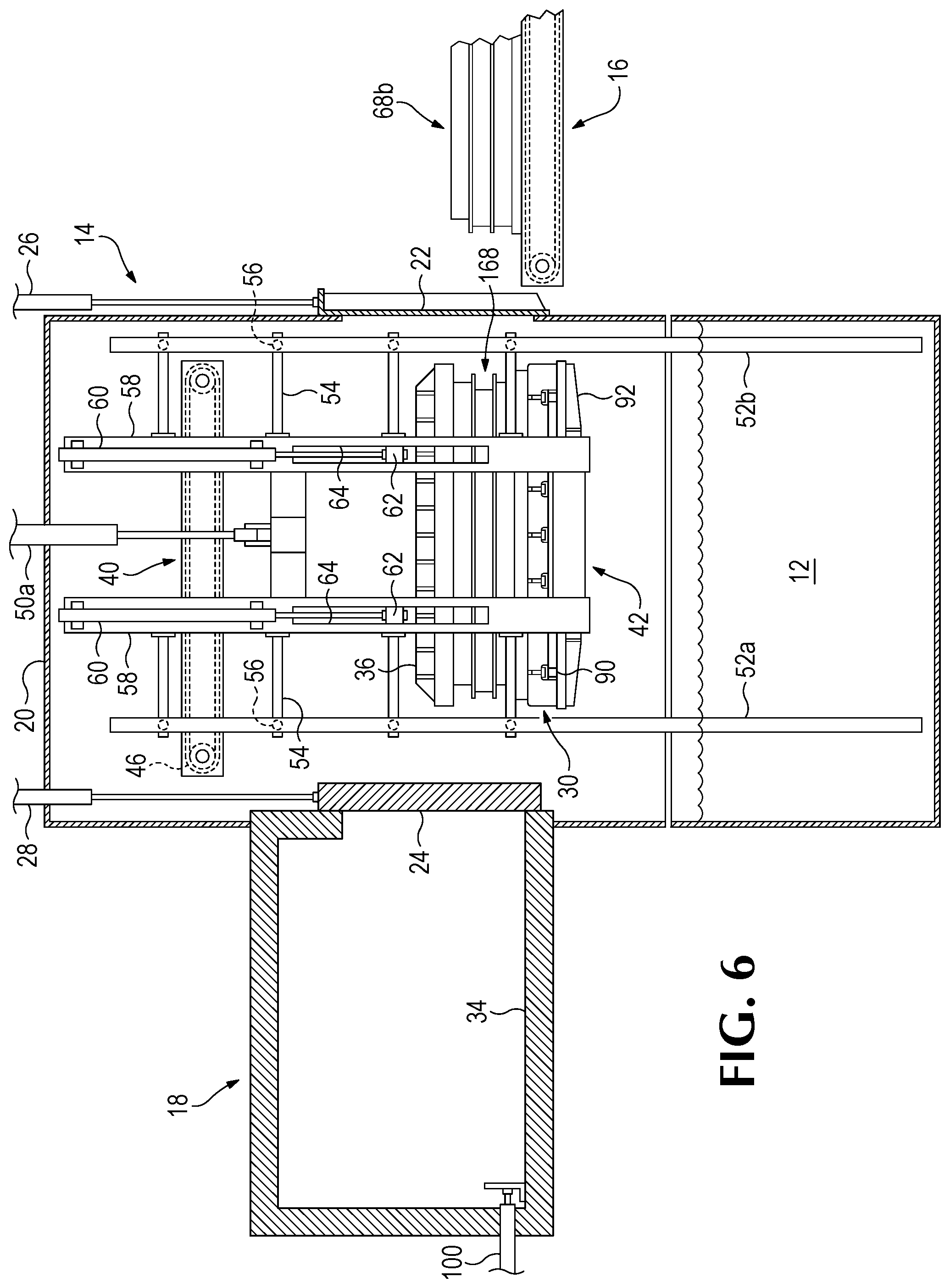 Patent US12305924 Figure 6 – Method and apparatus for hardening mold grids using clamp quenching